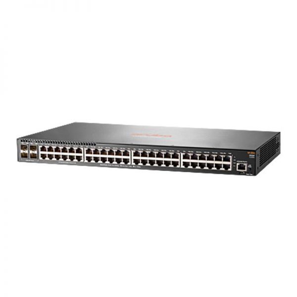 JL260A#AC3 - HP Aruba 2930F 48-Ports 1Gb/s RJ45 Uplink Layer 3 Managed Network Switch with 4-Ports SFP