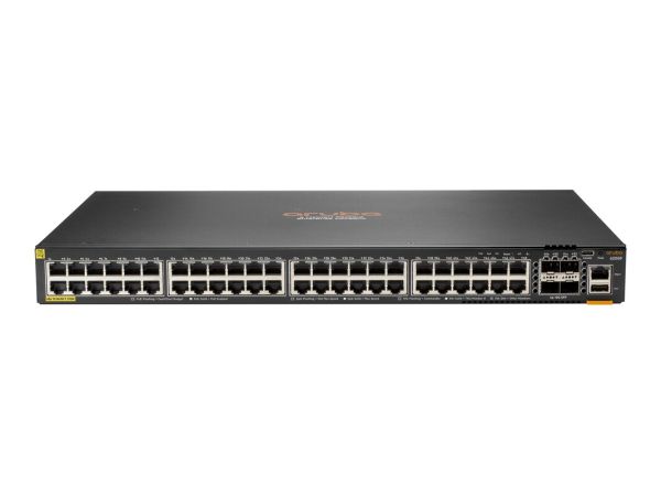 R9Y03A - HPE Aruba CX 6000 48-Ports 10/100/1000BASE-T Class4 Ethernet Layer 3 Rack-mountable Managed Network Switch with 4-Ports SFP
