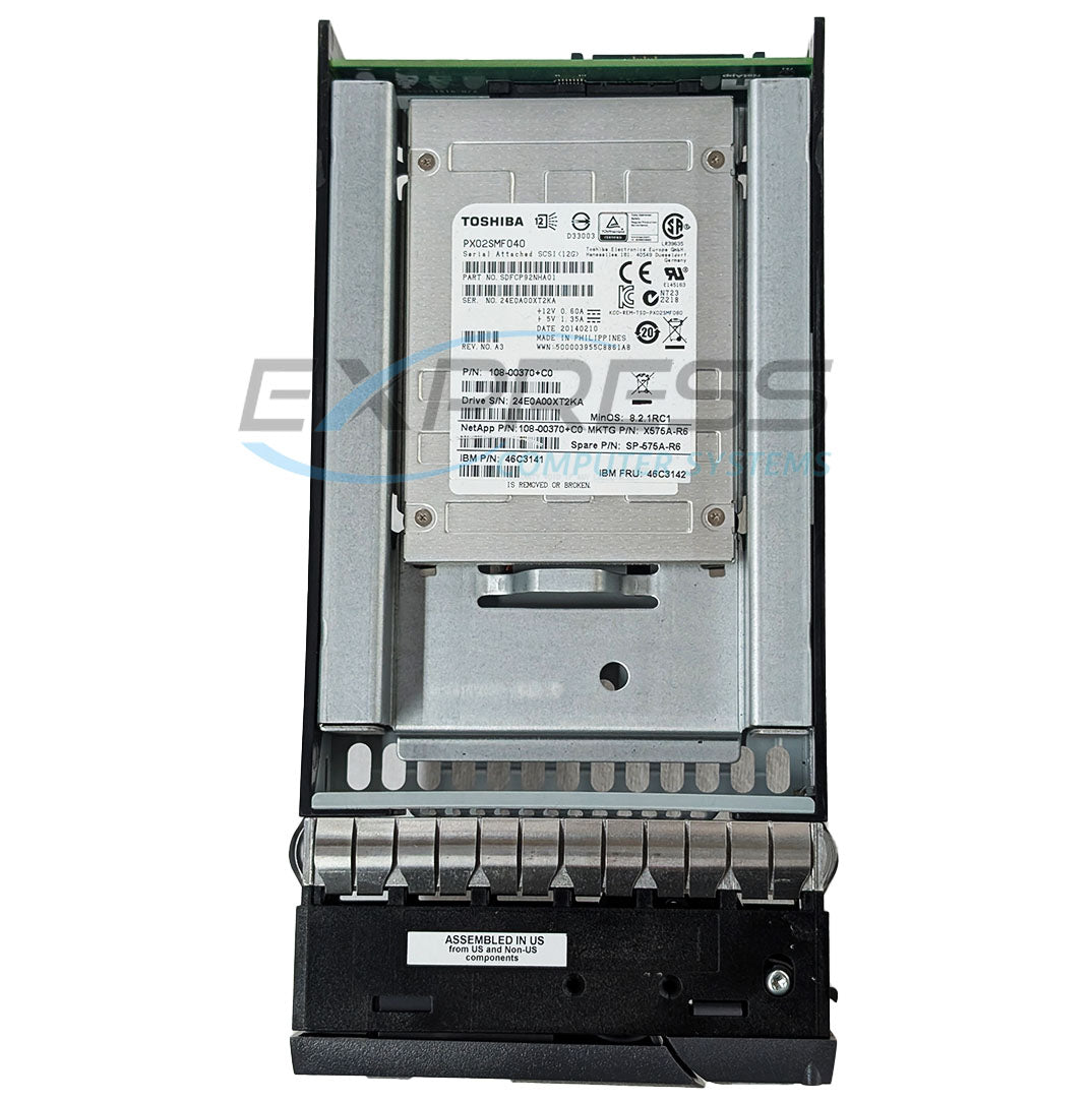 Netapp 3.5" 800GB SAS 6Gbps SSD (108-00319) w/ 3.5" Hyb Car | SP-449A-R6
