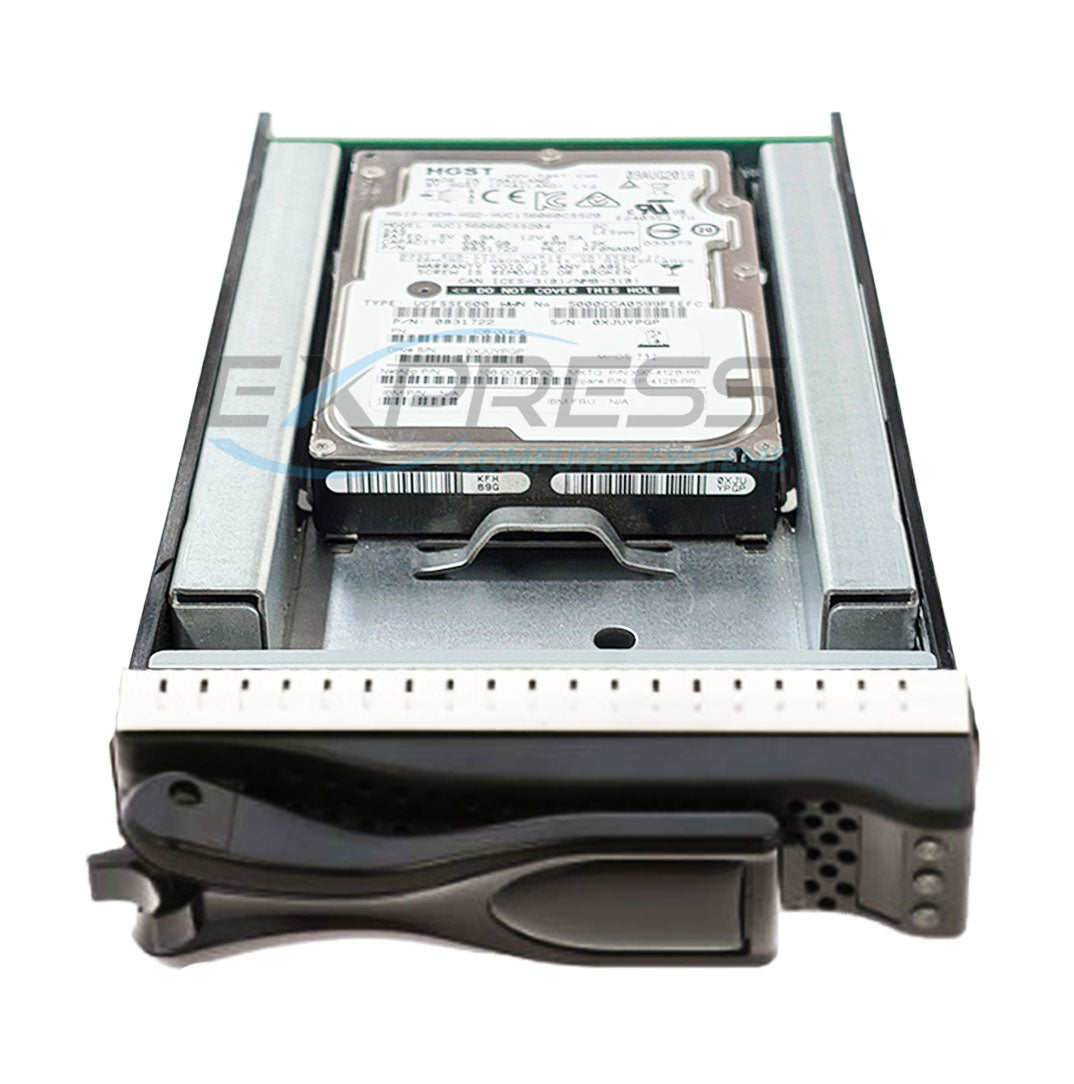 Netapp 2.5" 1.6TB SAS 12Gbps FDE FIPS SSD (108-00936) w/ 3.5" Hyb Car | SP-E4104B