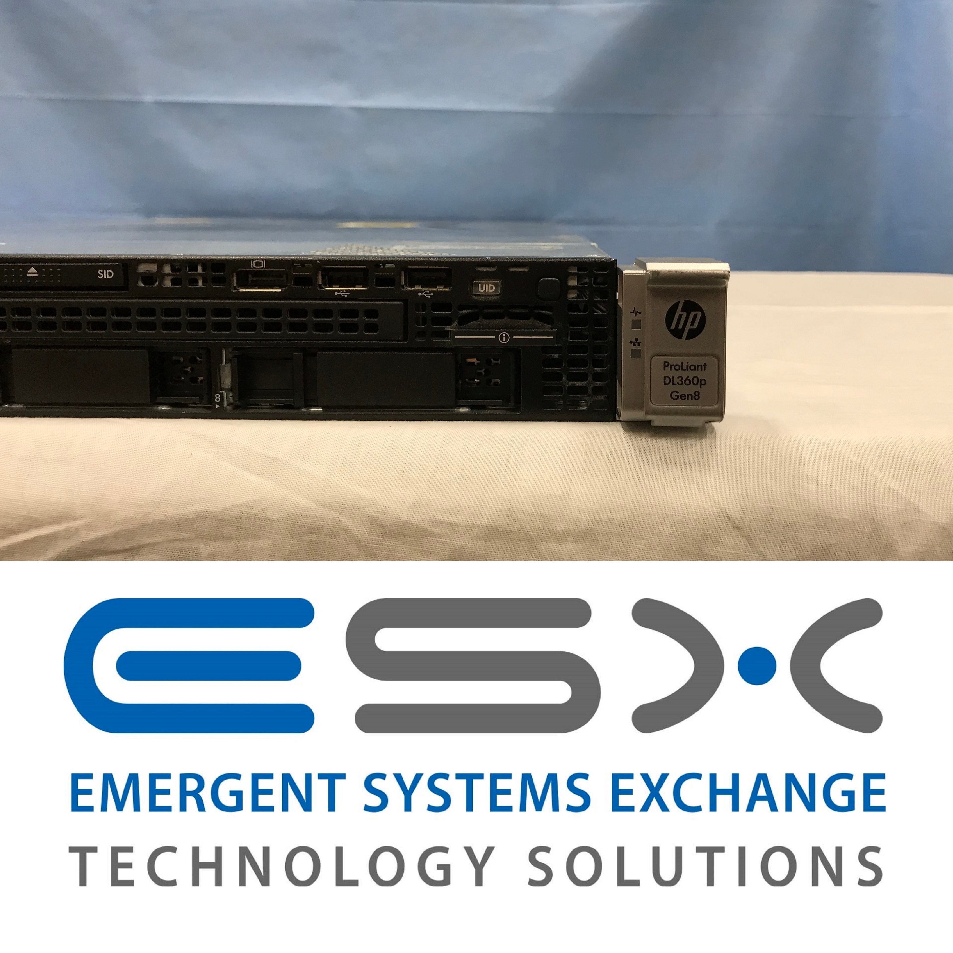 HP Proliant DL360p G8 1U Server - 1x Intel Quad-Core E5-2609 @ 2.4GHz 16GB P420i