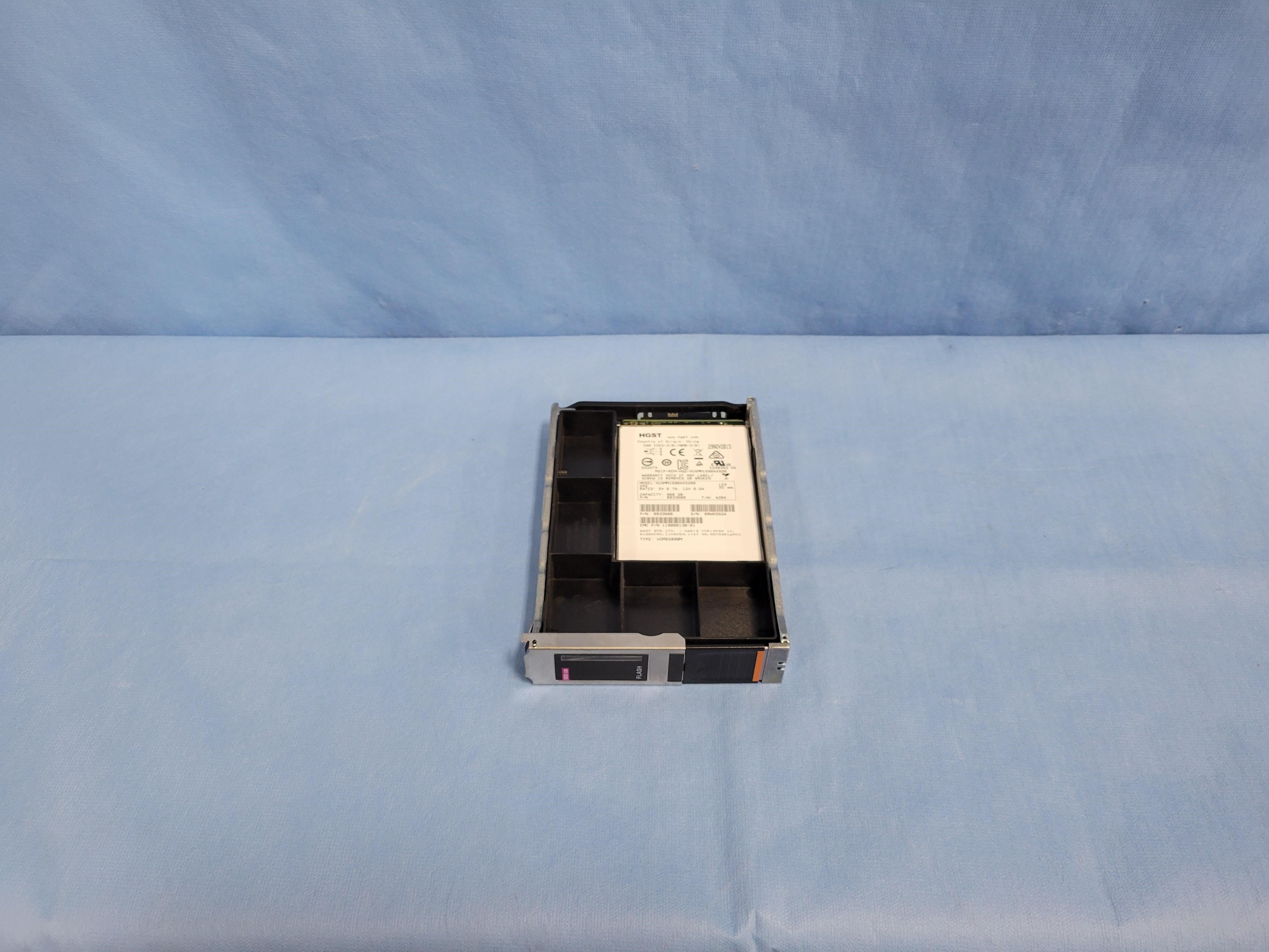 EMC Isilon HGST 800GB 2.5" SAS SSD for HD400 PN: 005051651