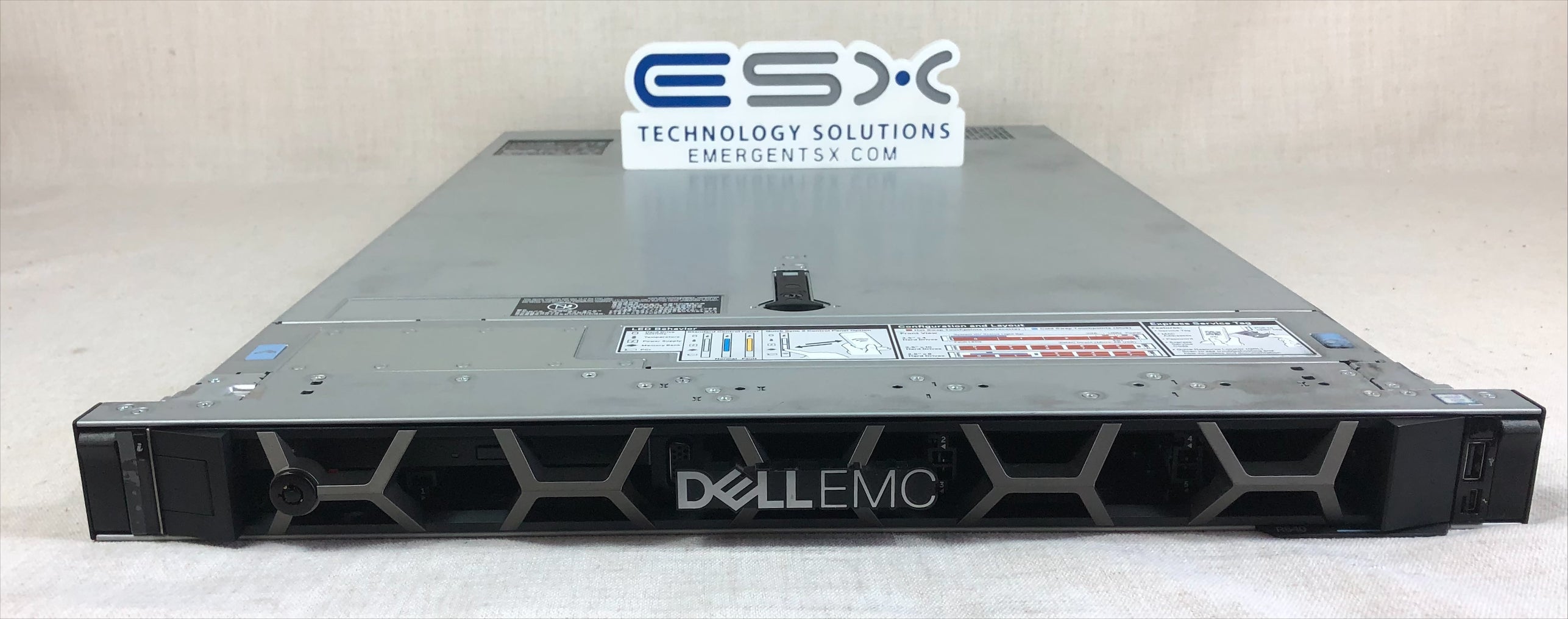 Dell PowerEdge R640 8SFF 36 Core Server 2x Gold 6254 3.1GHz 1024GB H740p 25GbE