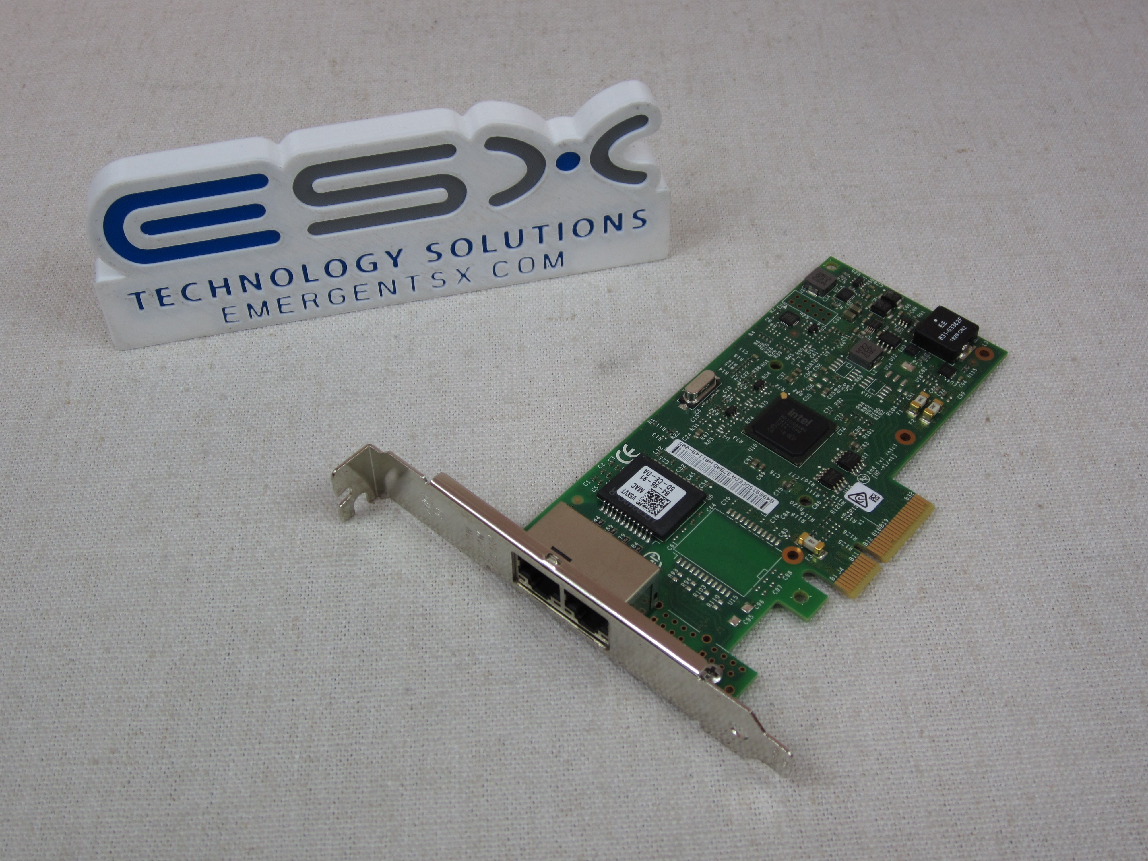 Dell V5XVT Intel i350-T2 Dual Port 1GbE Network Adapter Full Height