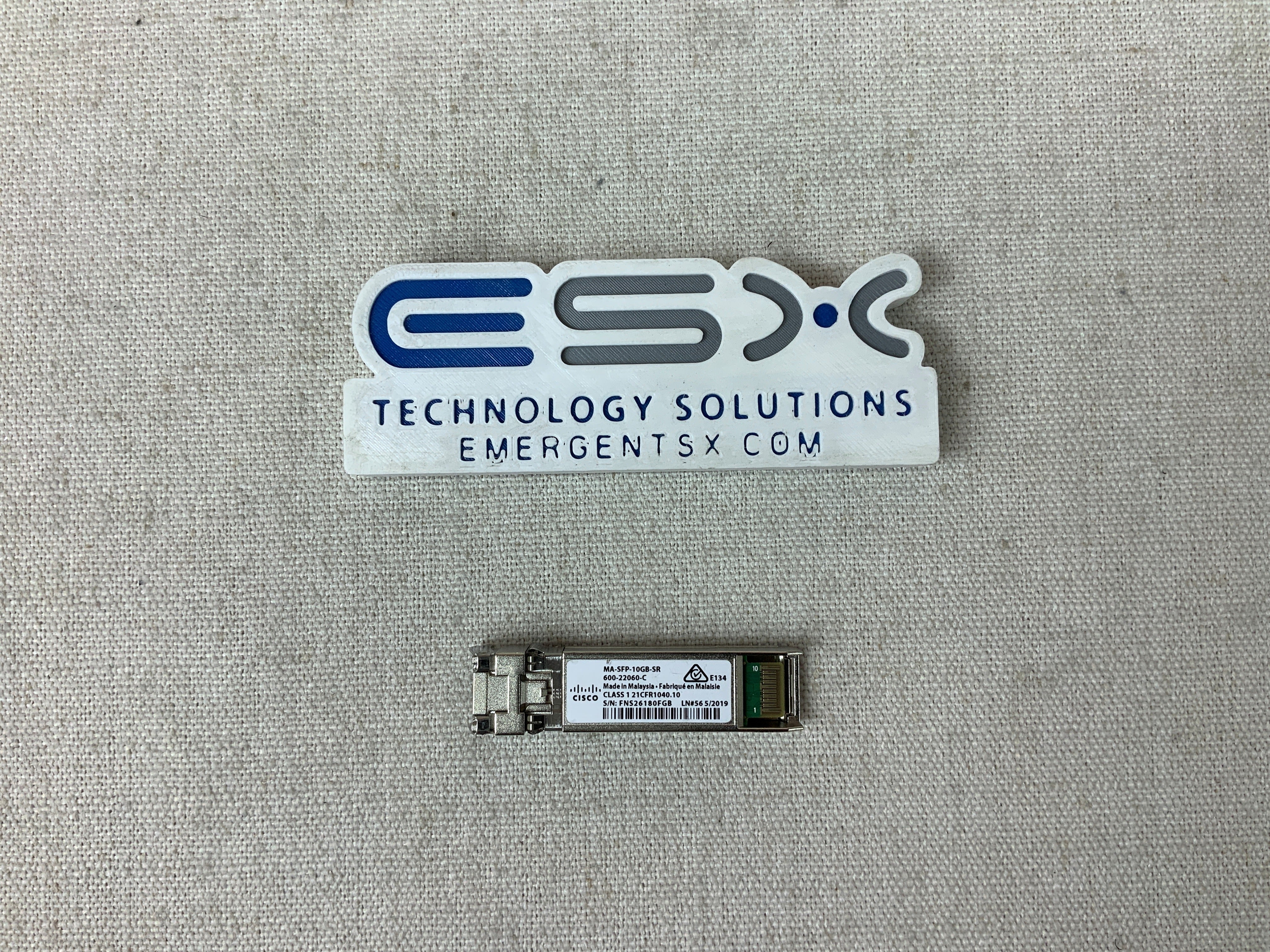 Cisco MA-SFP-10GB-SR Meraki 10G SFP+ Multi-Mode 850nm SR Transceiver