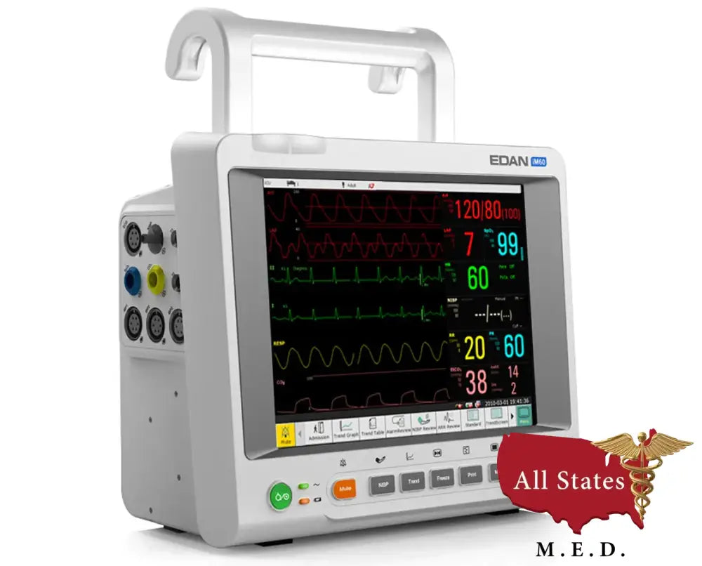 Edan iM60 Patient Monitor 10.4" Vital Signs Patient Monitor WITH PRINTER