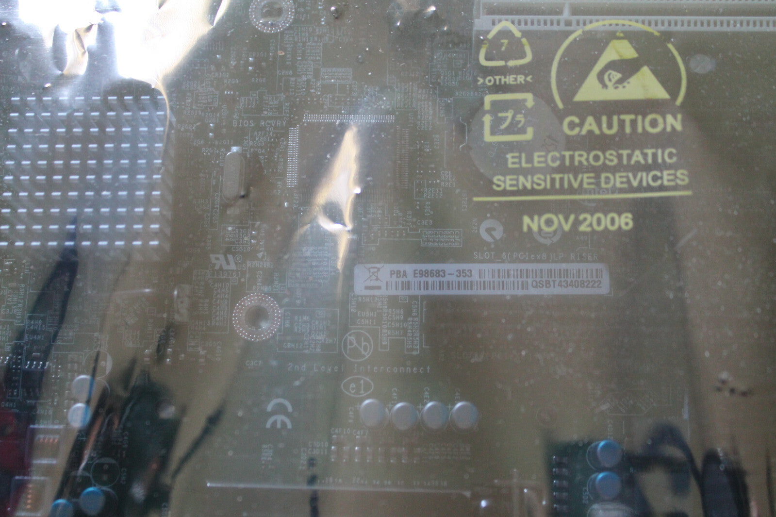 Intel Server Board S1200BTS PBA E98683-352 mATX LGA1155 DDR3 ECC