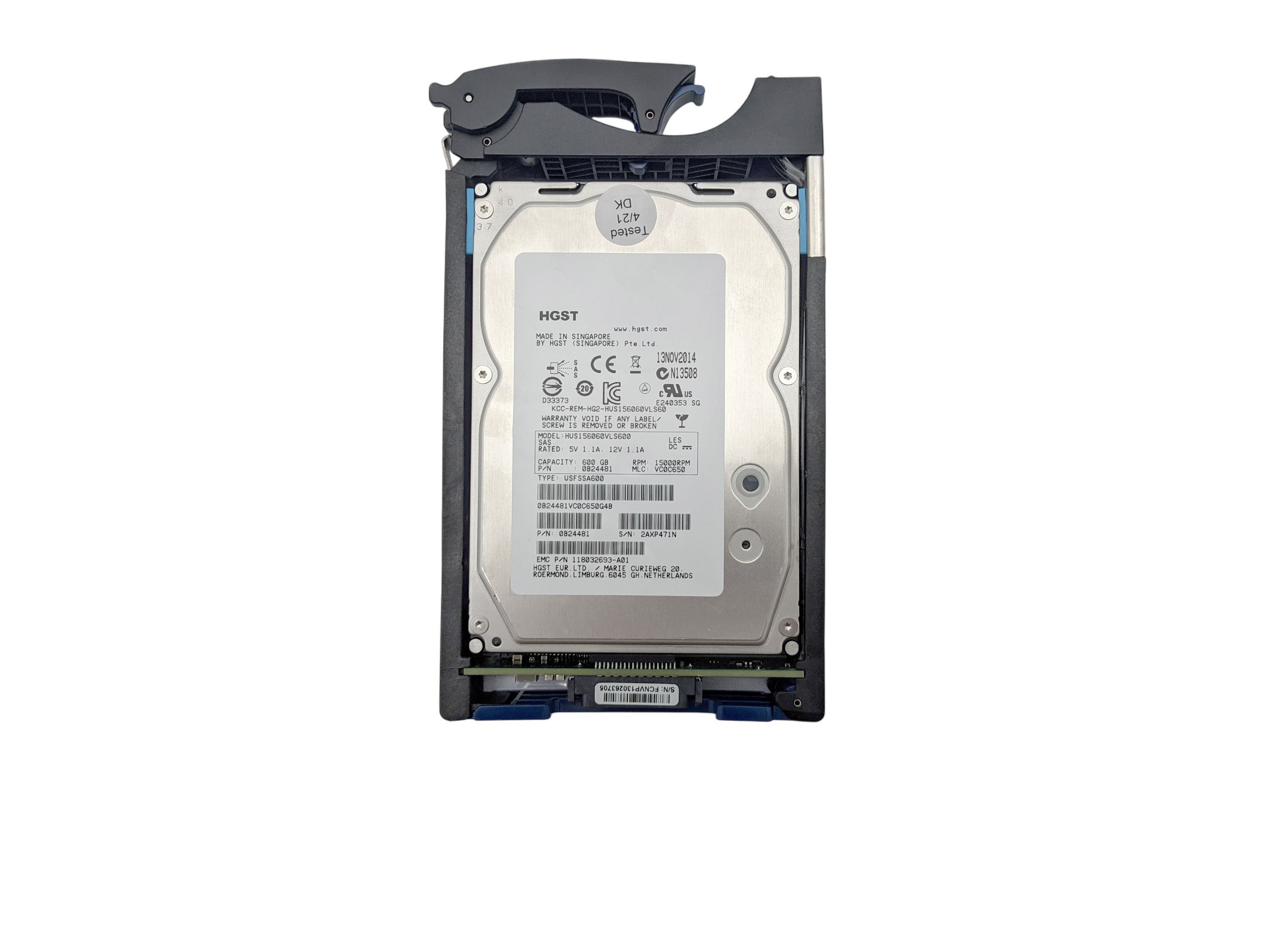 EMC 005049274 600GB 15K SAS 3.5 6G