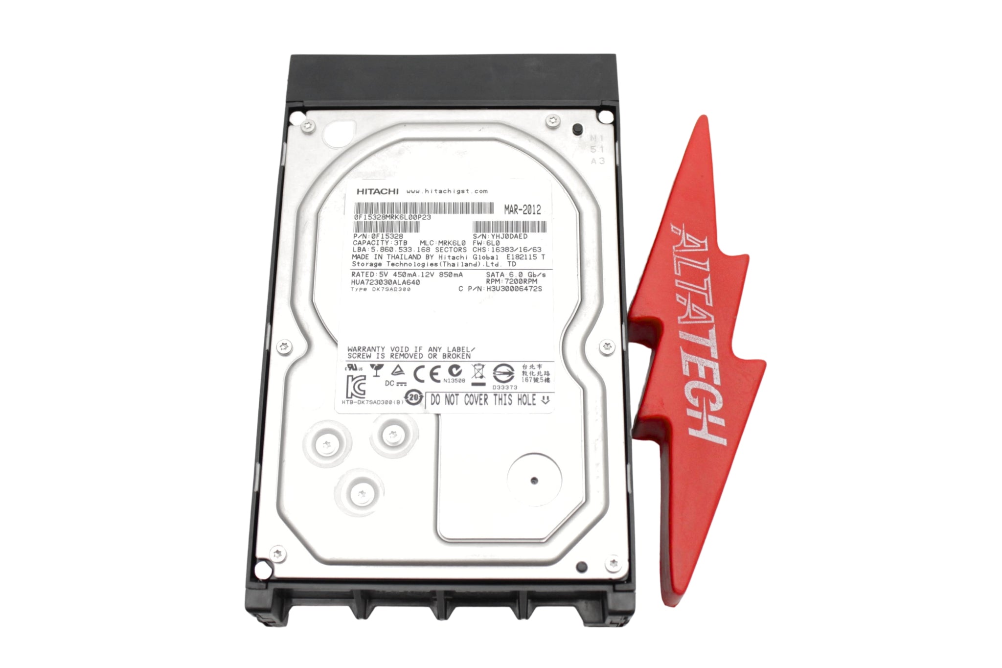 EMC 053-0017-02 3TB 7.2K SATA 3.5 6G X200/X/NL400