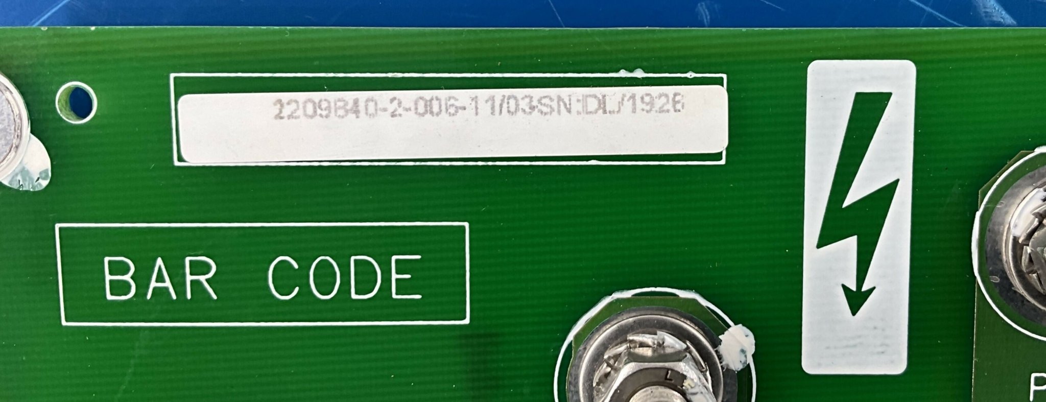 EMC Filter TRI-V2B BOARD (2209840-2-006 GE