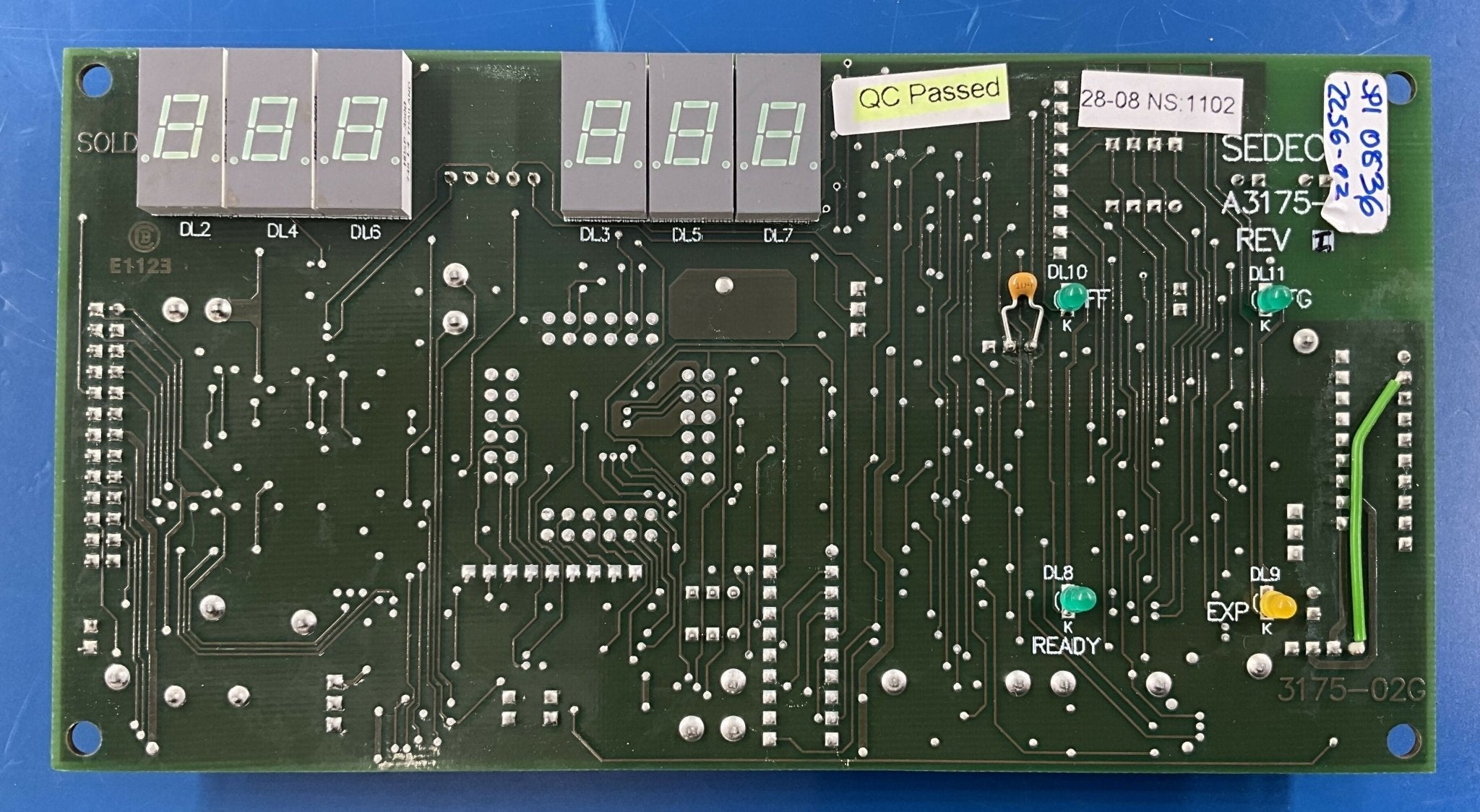 EMI FILTER BOARD (2406586/A3175-01) SEDECAL /GE