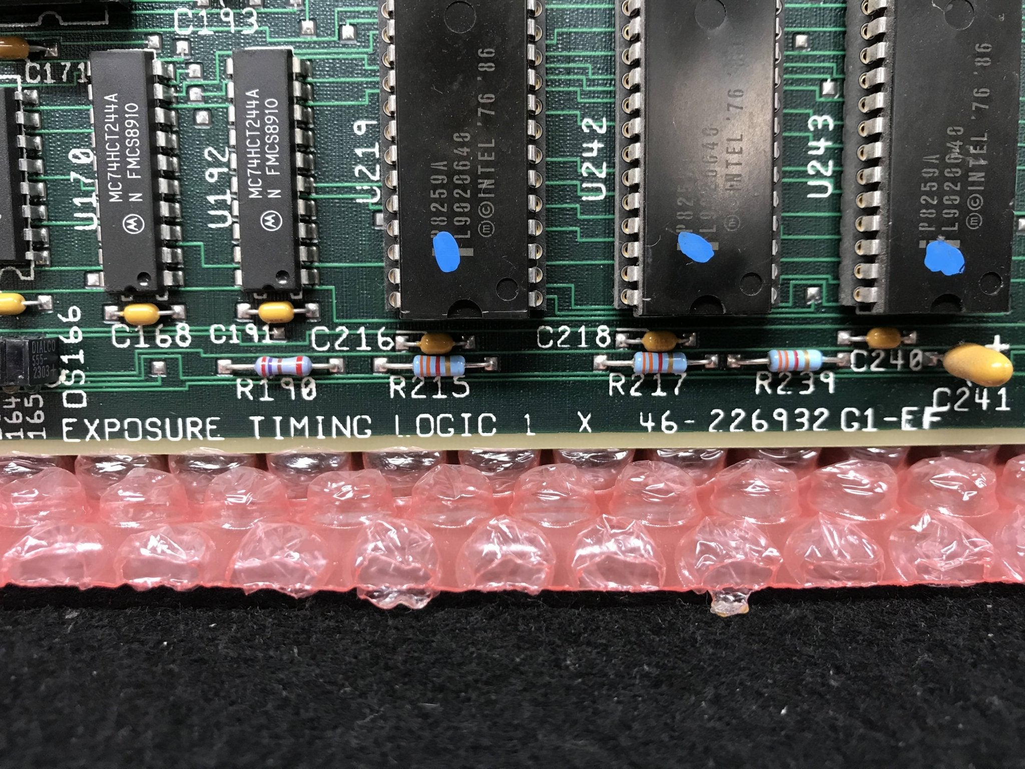 GE 46-226932 - Exposure Timing Logic Board 1X Advantx Rear View | Alo Tech Solutions