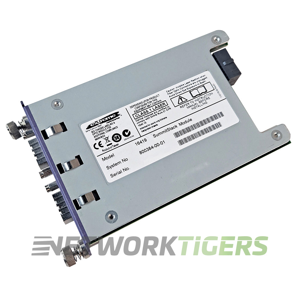 Extreme 16419 X460 Series 2x SummitStack Port Switch Stacking Module