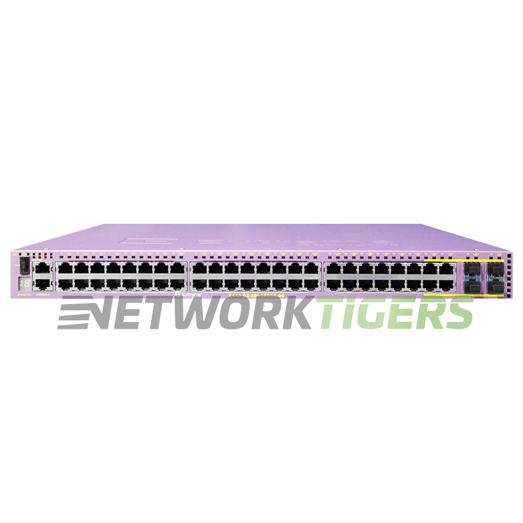 Extreme 16537 X440-G2-48t-10GE4-DC 48x 1GB RJ45 4x 10GB SFP+ 4x Combo Switch