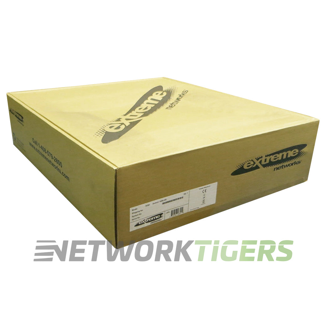 NEW Extreme 16539 X440-G2-24FX-GE4 24x Fast Ethernet RJ45 4x 1G SFP Switch