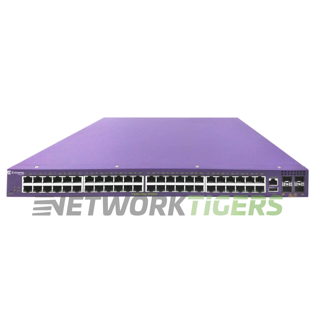 NEW Extreme 18104 V400-48p-10GE4 48x 1GB PoE+ 4x 10GB SFP+ Switch
