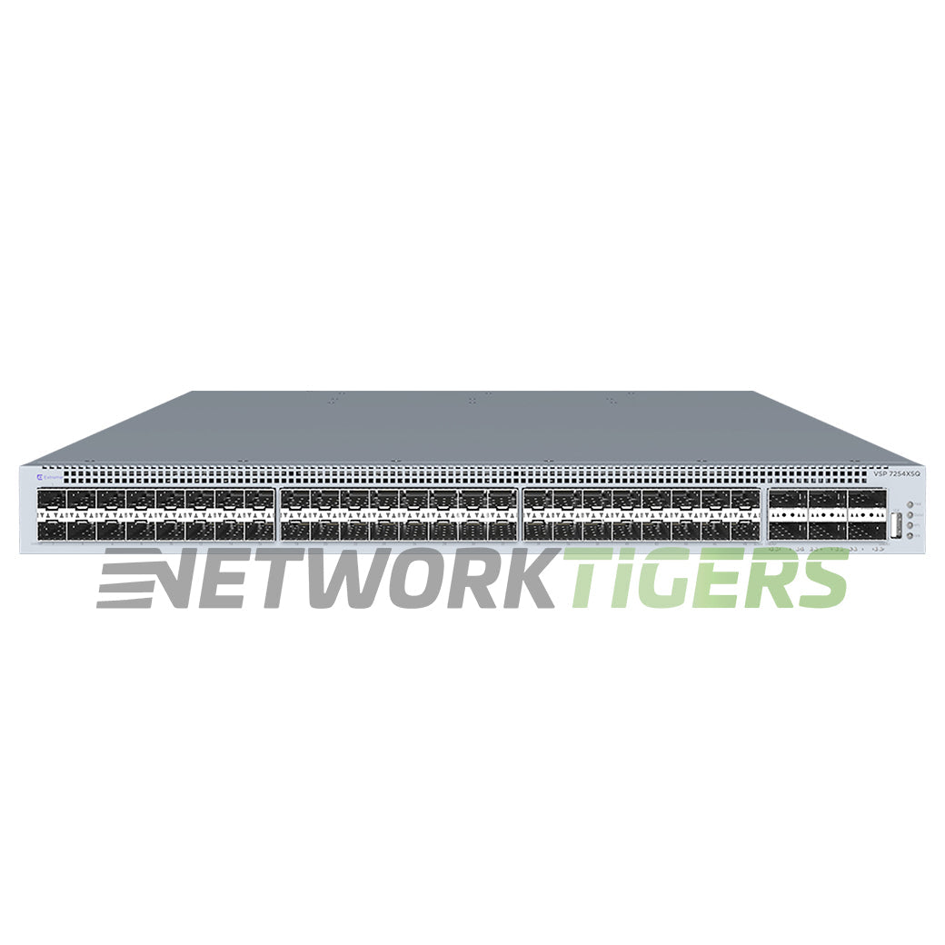NEW Extreme EC7200A2F-E6 VSP 7254XSQ 48x 10GE Copper 6x QSFP+ F-B (AC) Switch