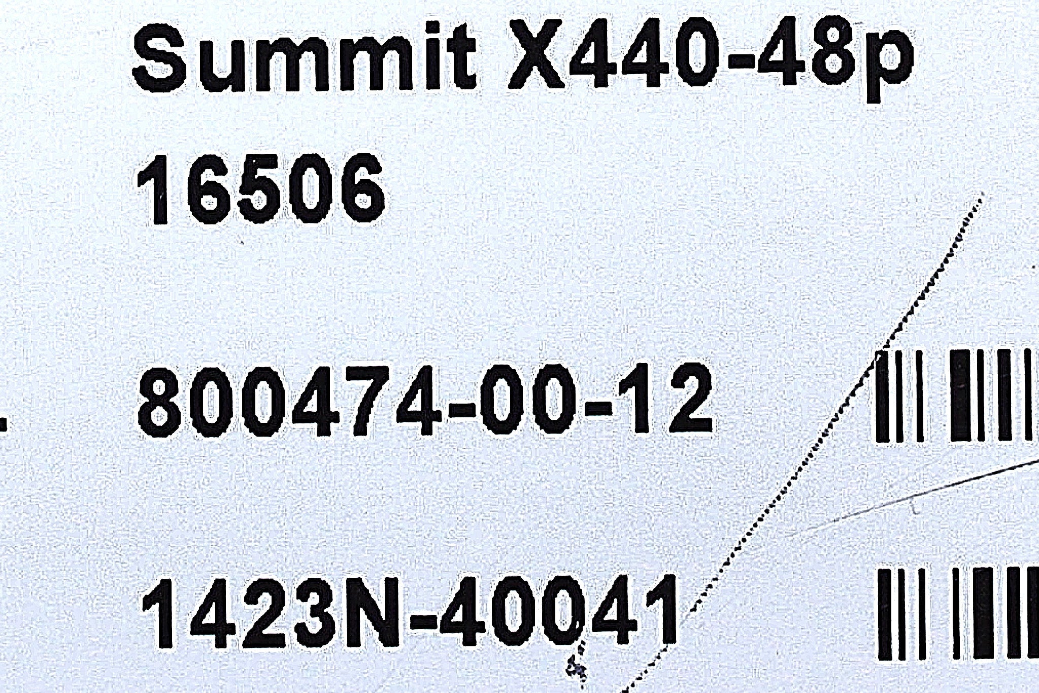 Extreme X440-48P 48 Port Gigabit PoE Managed Switch
