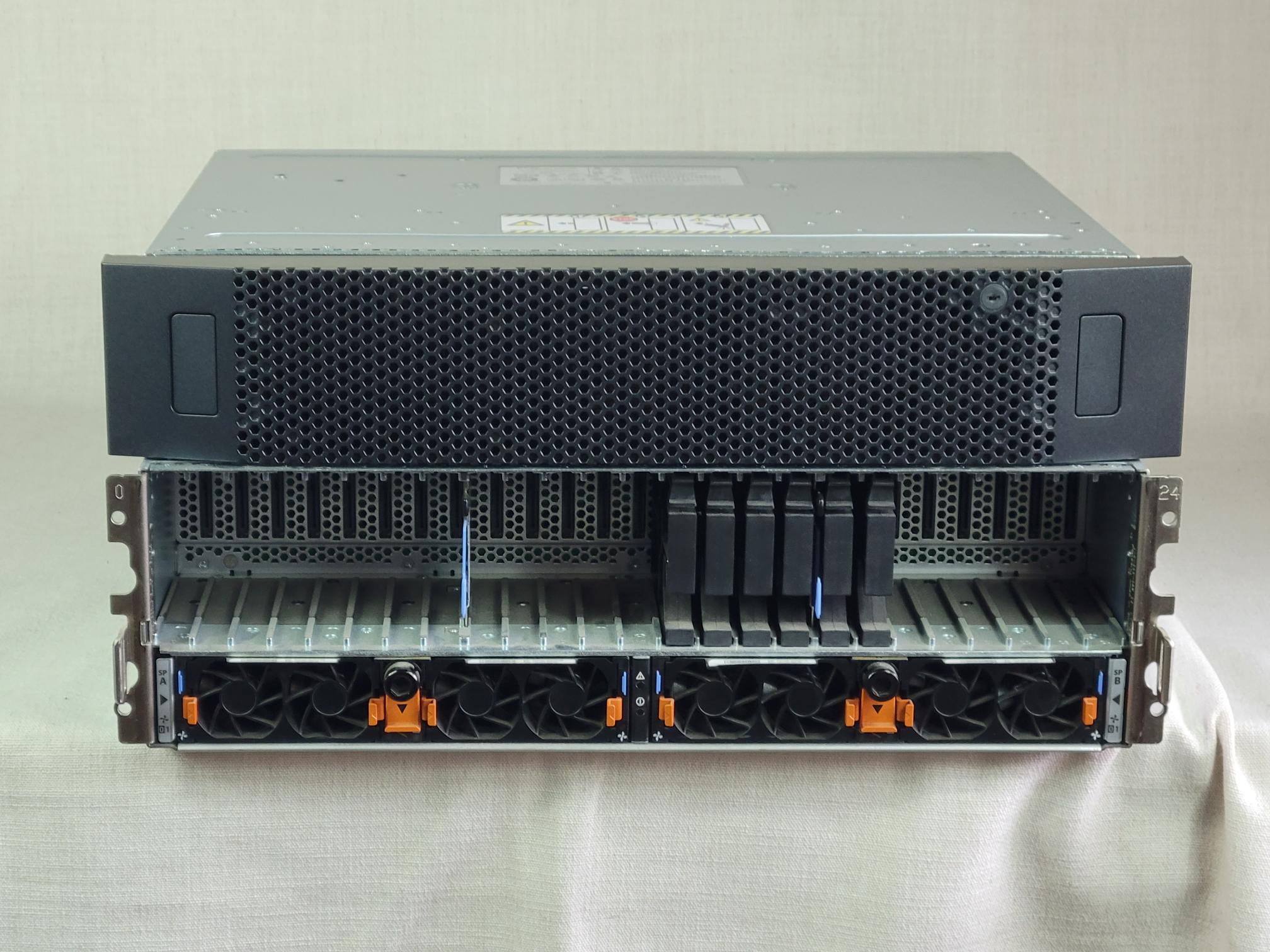 EMC VNX5600 with 2TB Flash & 140 x 300GB 15K w/ remote install and 1 yr warranty