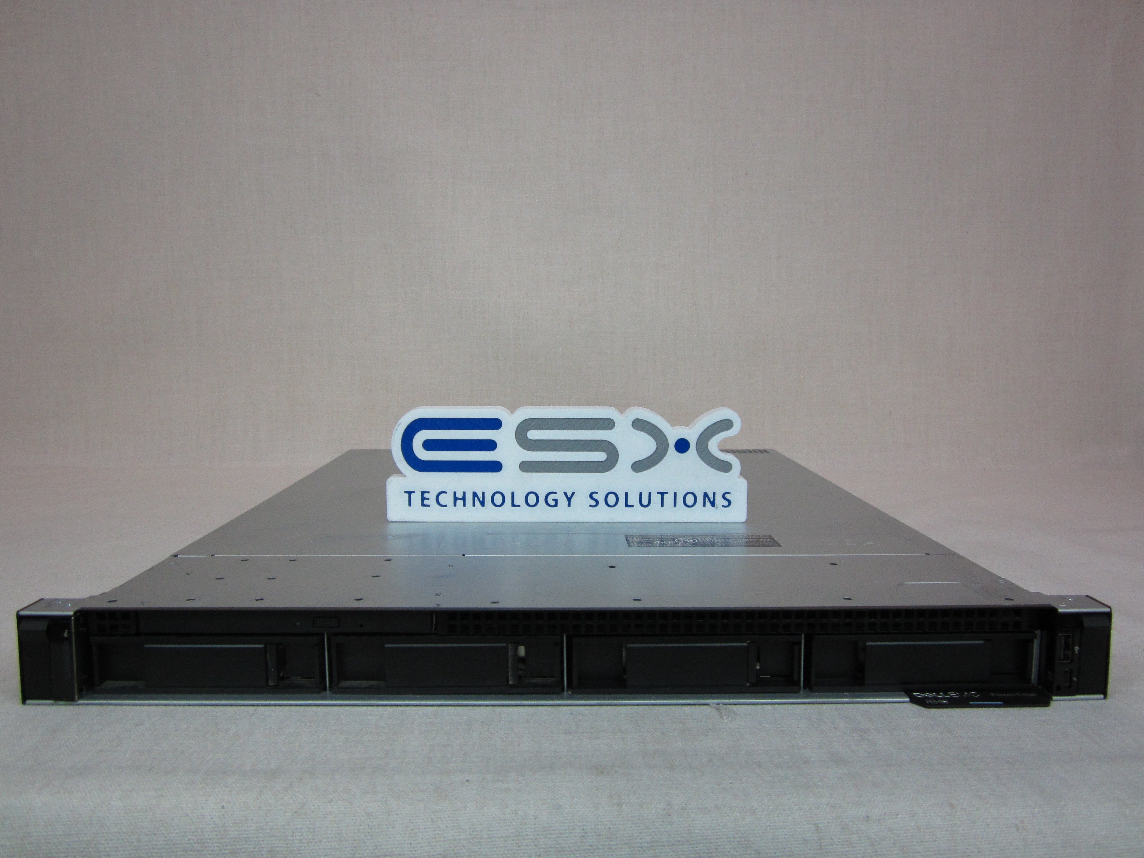 Dell PowerEdge R340 4x 3.5” 1U Server – 1x 4 Core E-2124 3.3GHz, 16GB, H330
