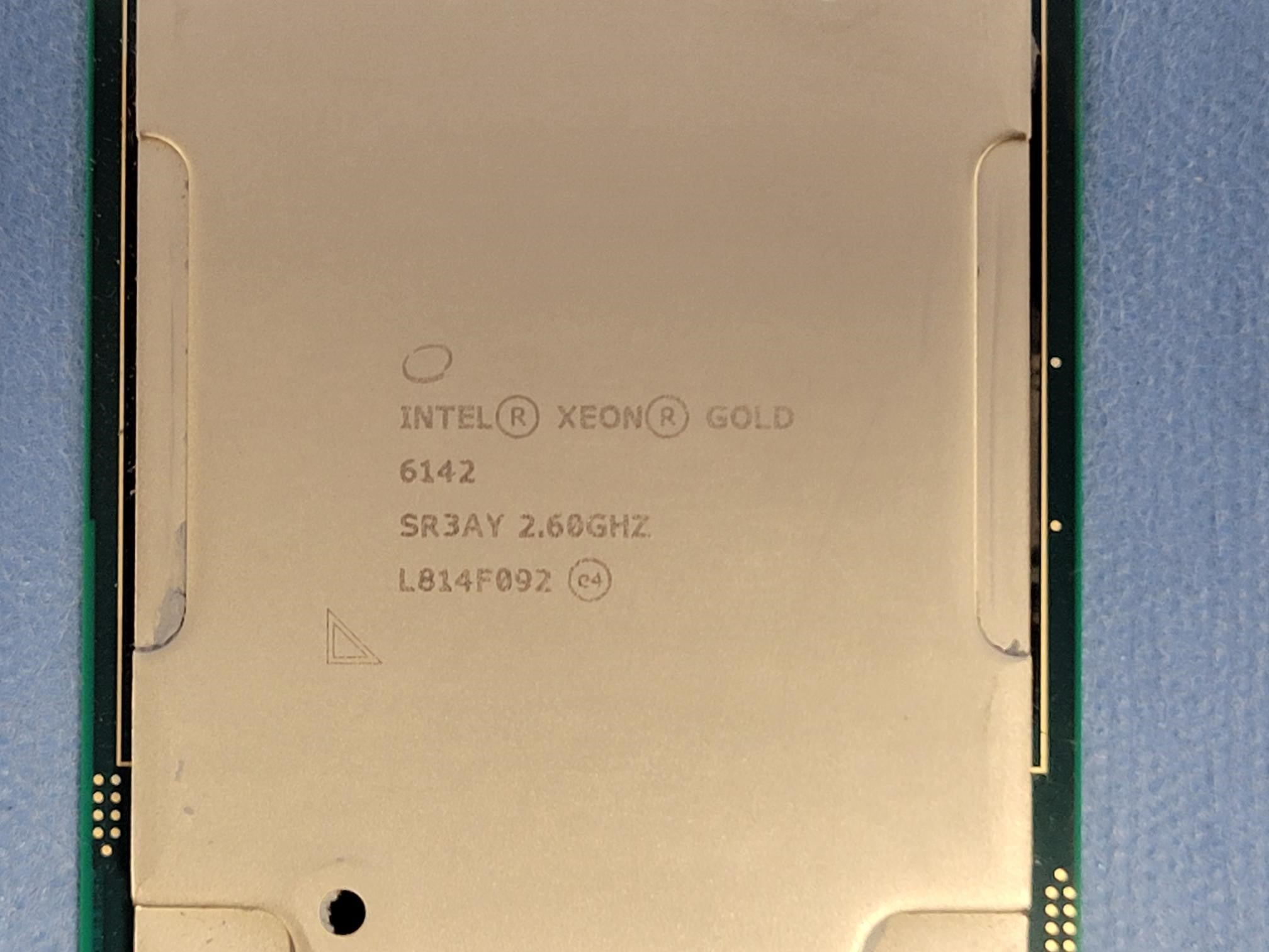 Intel Xeon 16-Core Gold 6142 @ 2.6GHz 22MB 150W Processor SR3AY CPU
