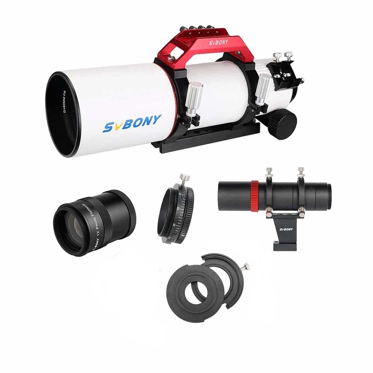 SV550 80 APO Triplet Apochromatic Telescope Set for Deep Space Vision & Photography