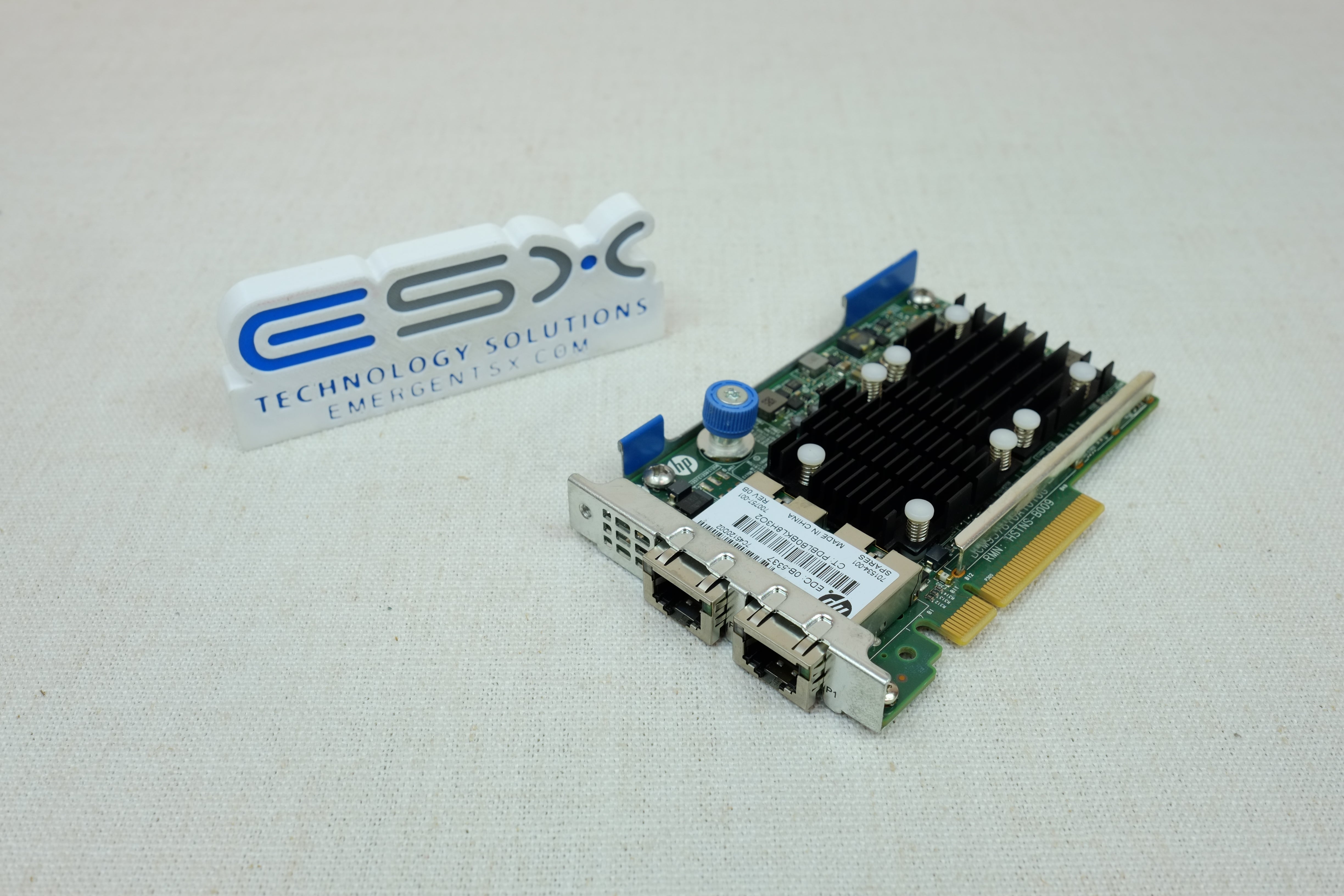 HP 533FLR-T Dual-Port 10GbE FlexFabric Module 10GBASE-T 701534-001 / 700757-001
