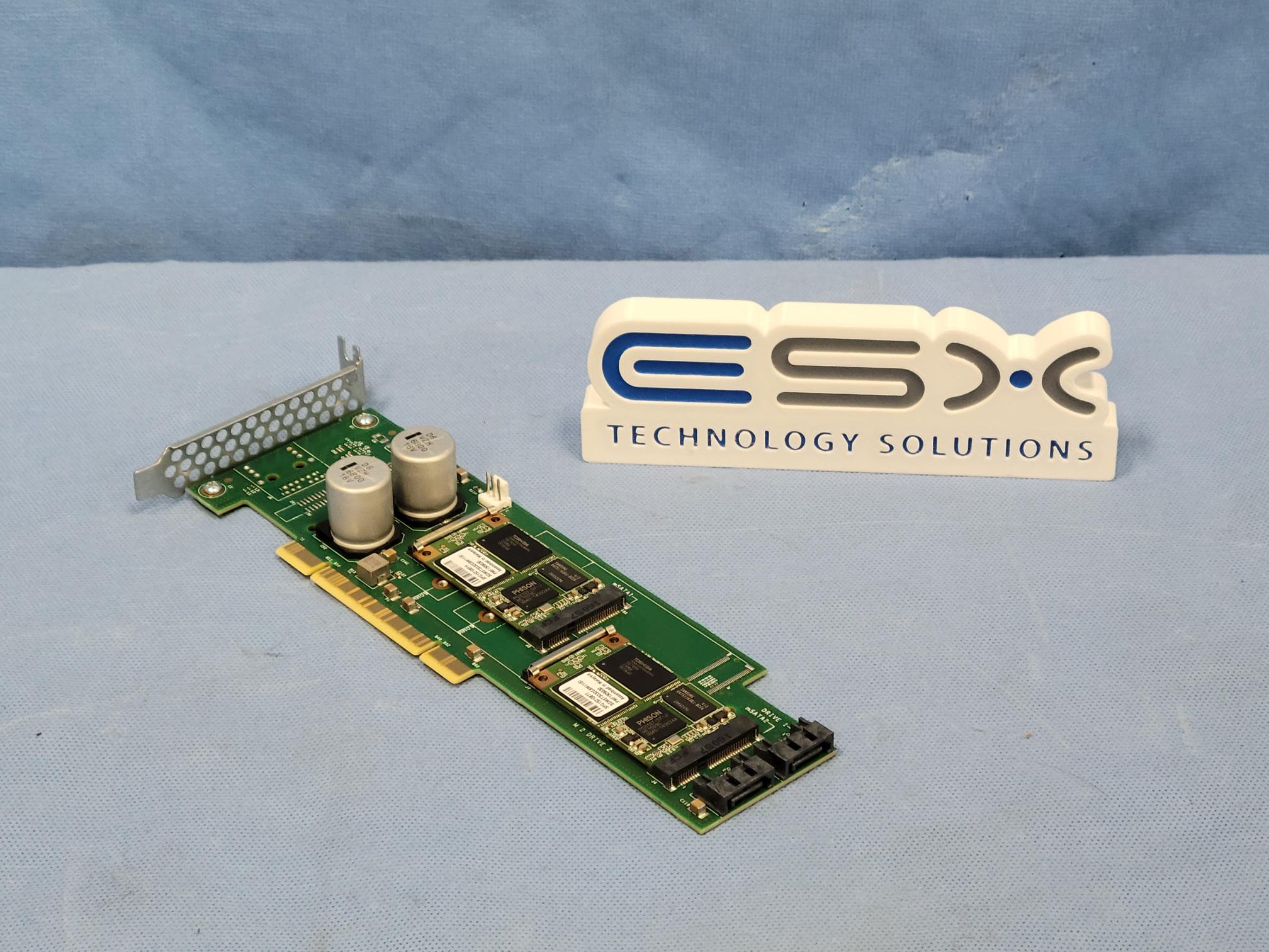 EMC Isilon mSATA SSD PCIe Boot Drive Carrier w/ 32GB SSD Installed 303-383-002A