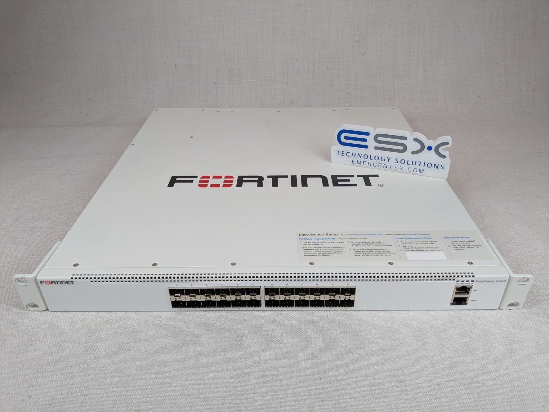 Fortinet FS-248D FortiSwitch 1024D 24 Port L2 Switch