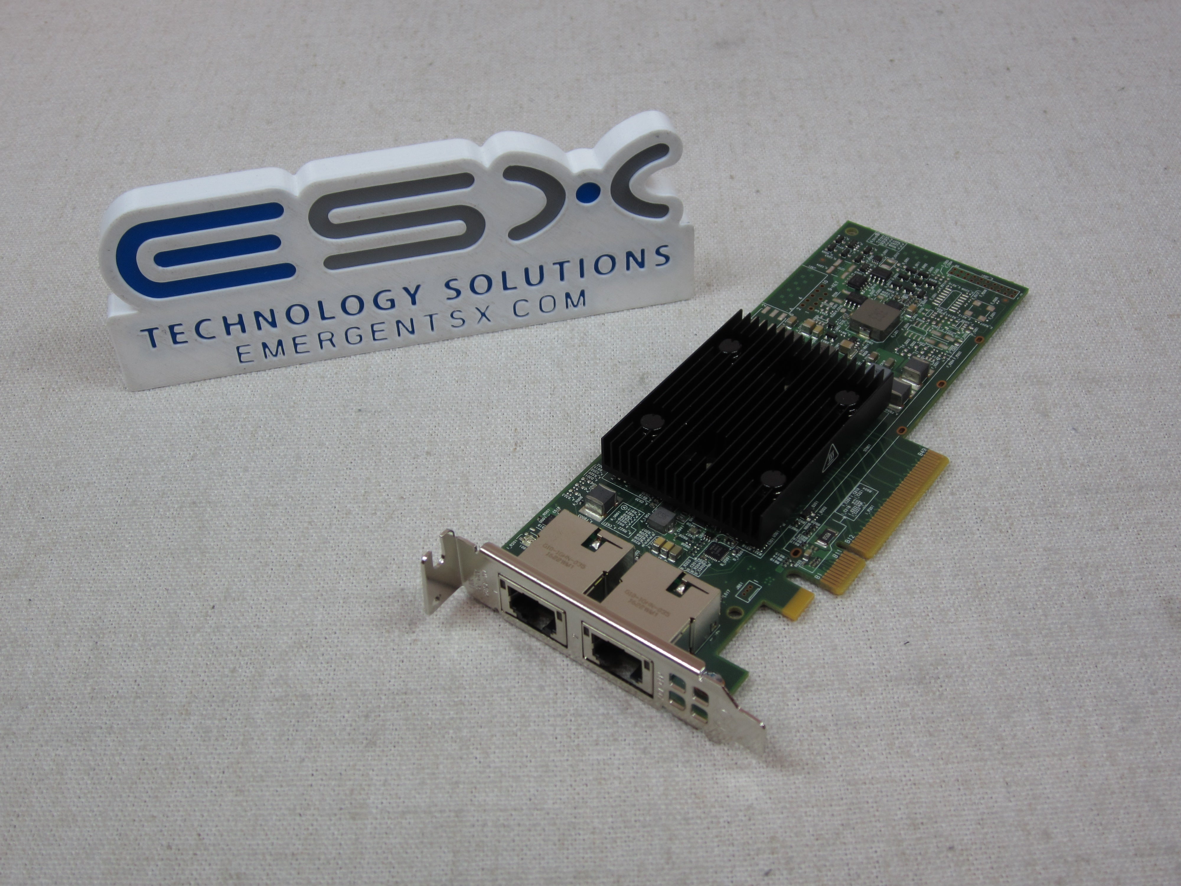 Dell 9P1N8 Broadcom 57406 Dual Port 10GBASE-T RJ45 Network Adapter LP