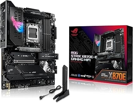 ASUS ROG Strix X870E-E Gaming WiFi AMD AM5 X870 ATX Motherboard 18+2+2
