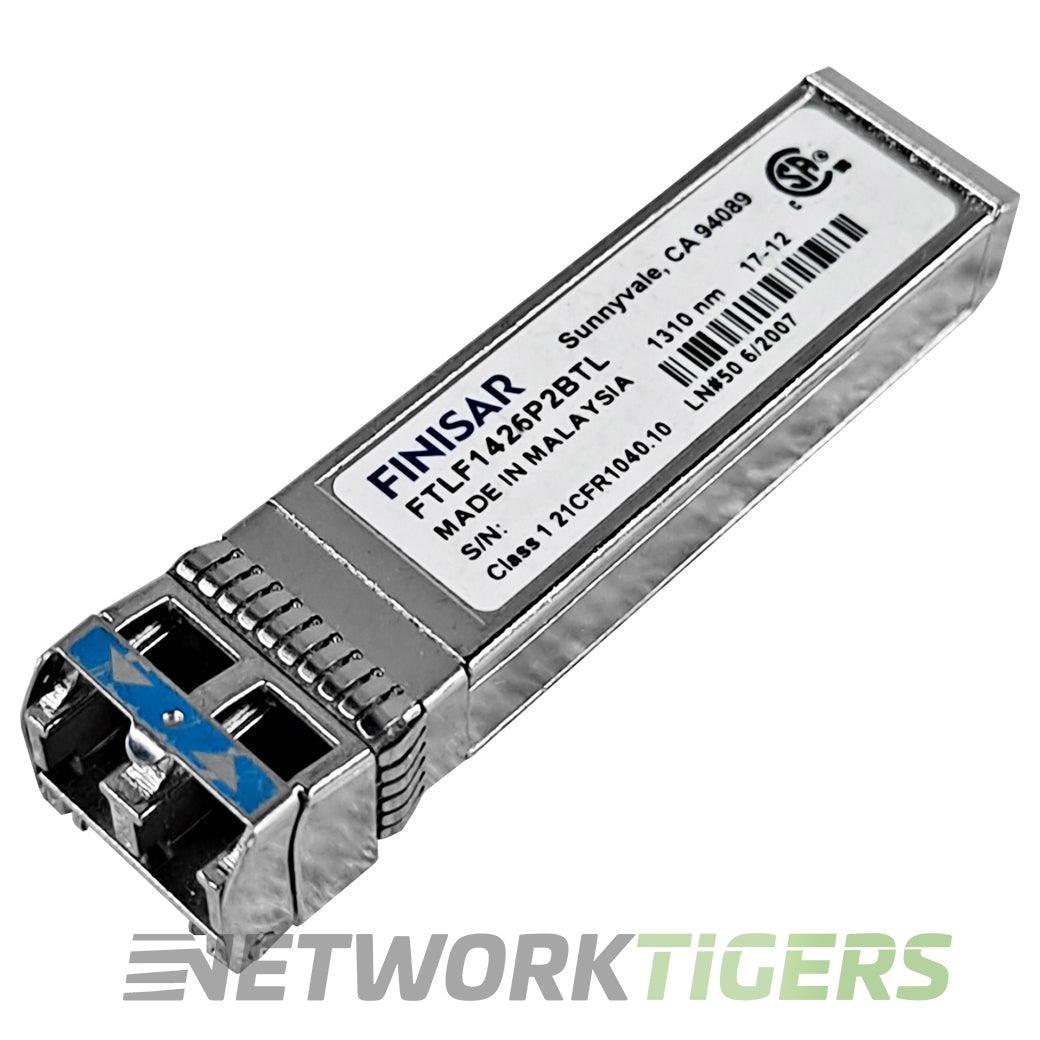 Finisar FTLF1426P2BTL 1310nm 6.144 Gbps 15 km SMF Transceiver SFP+