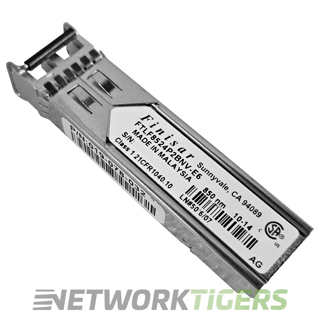 Finisar FTLF8524P2BNV-E6 4GB Fibre Channel LC 500m SW FC SFP Transceiver