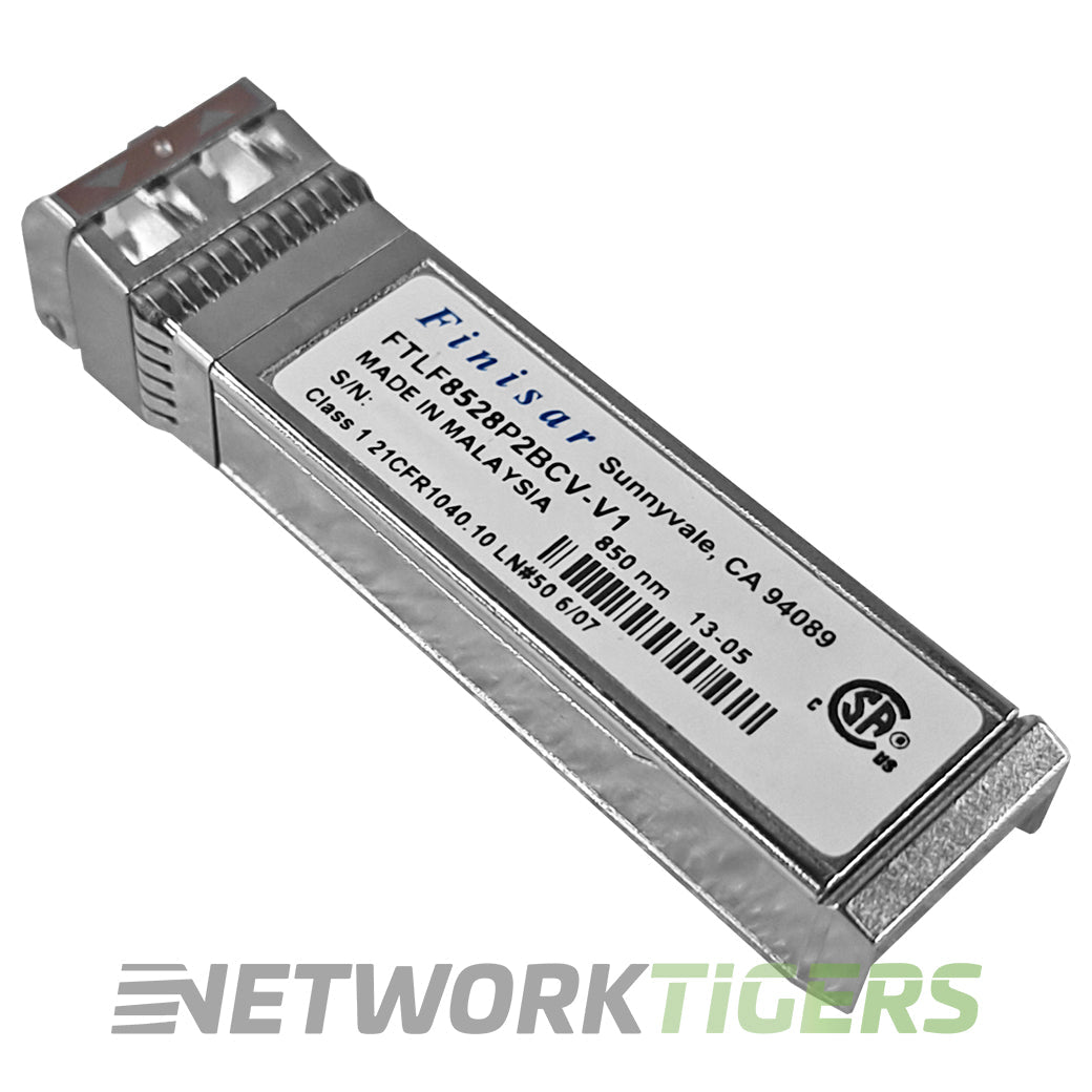 Finisar FTLF8528P2BCV-V1 8GB Fibre Channel 850nm SFP Transceiver