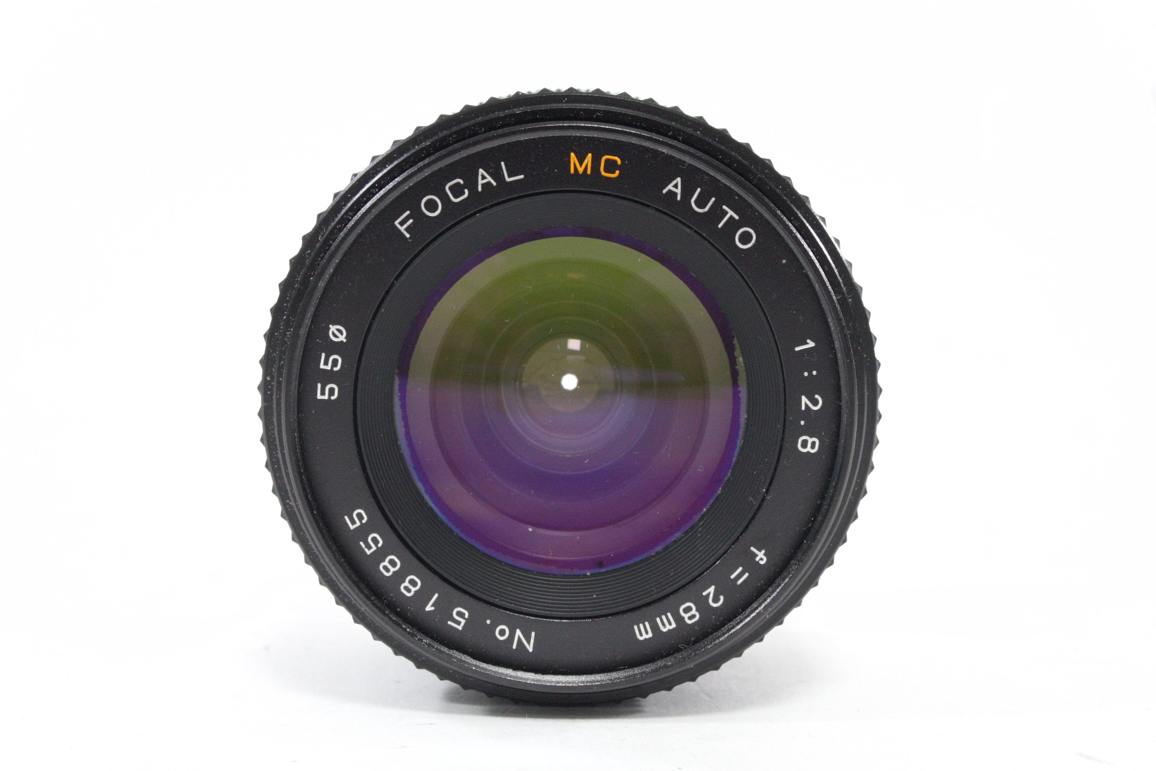 Focal 28mm f/2.8 Lens for Minolta MD Mount