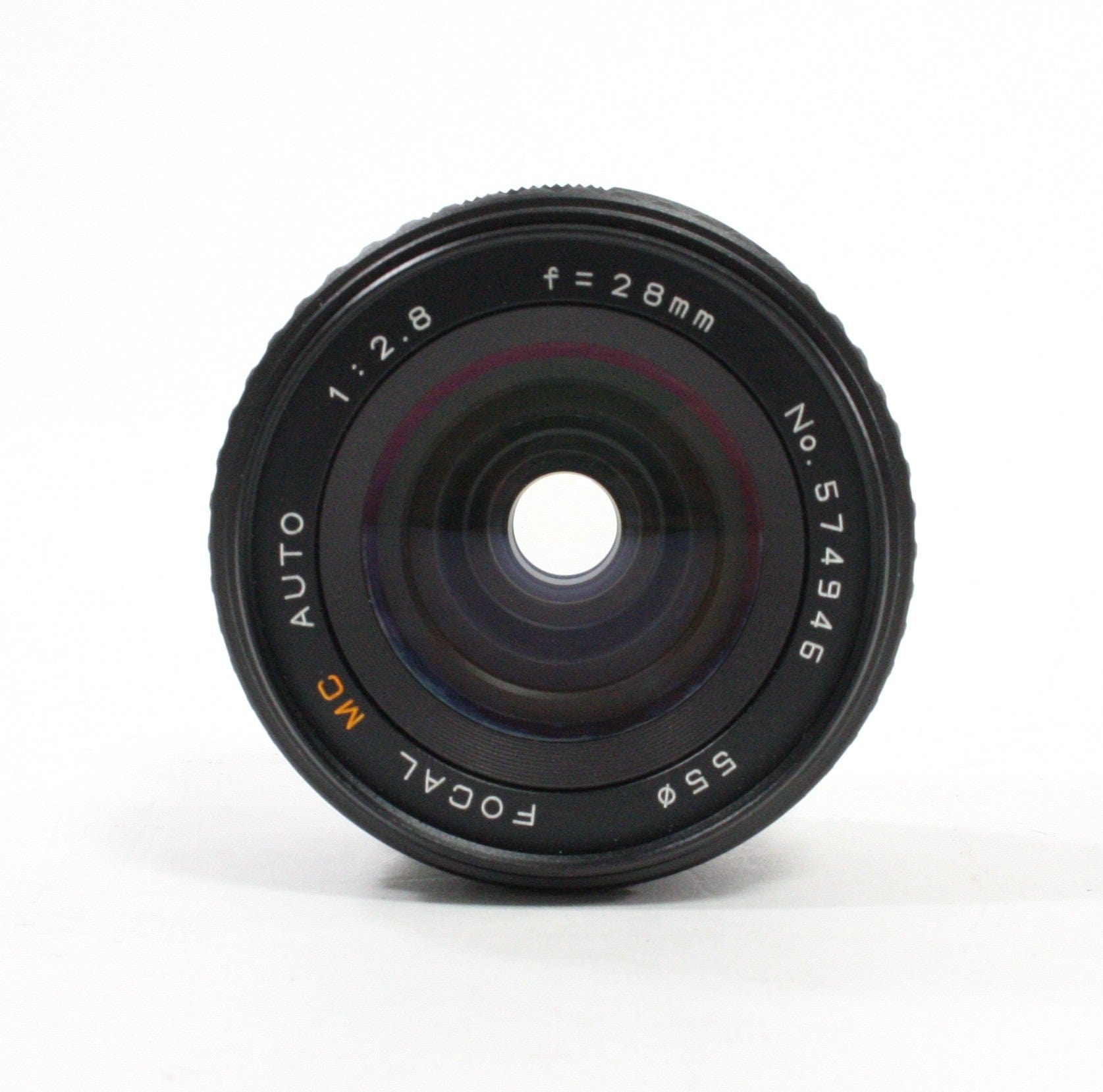 Focal 28mm f/2.8 MC Auto Lens for Minolta MD Mount
