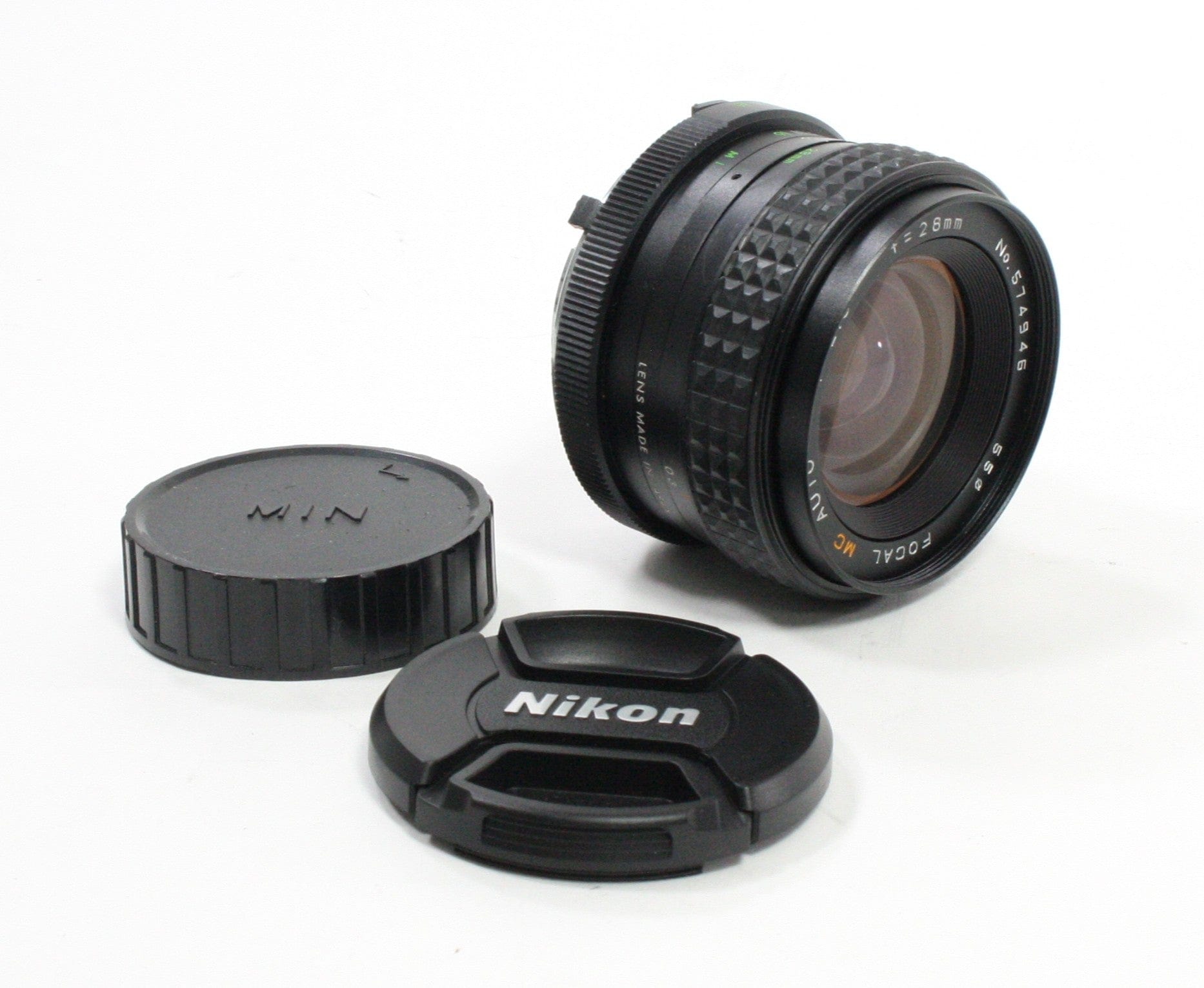 Focal 28mm f/2.8 MC Auto Lens for Minolta MD Mount