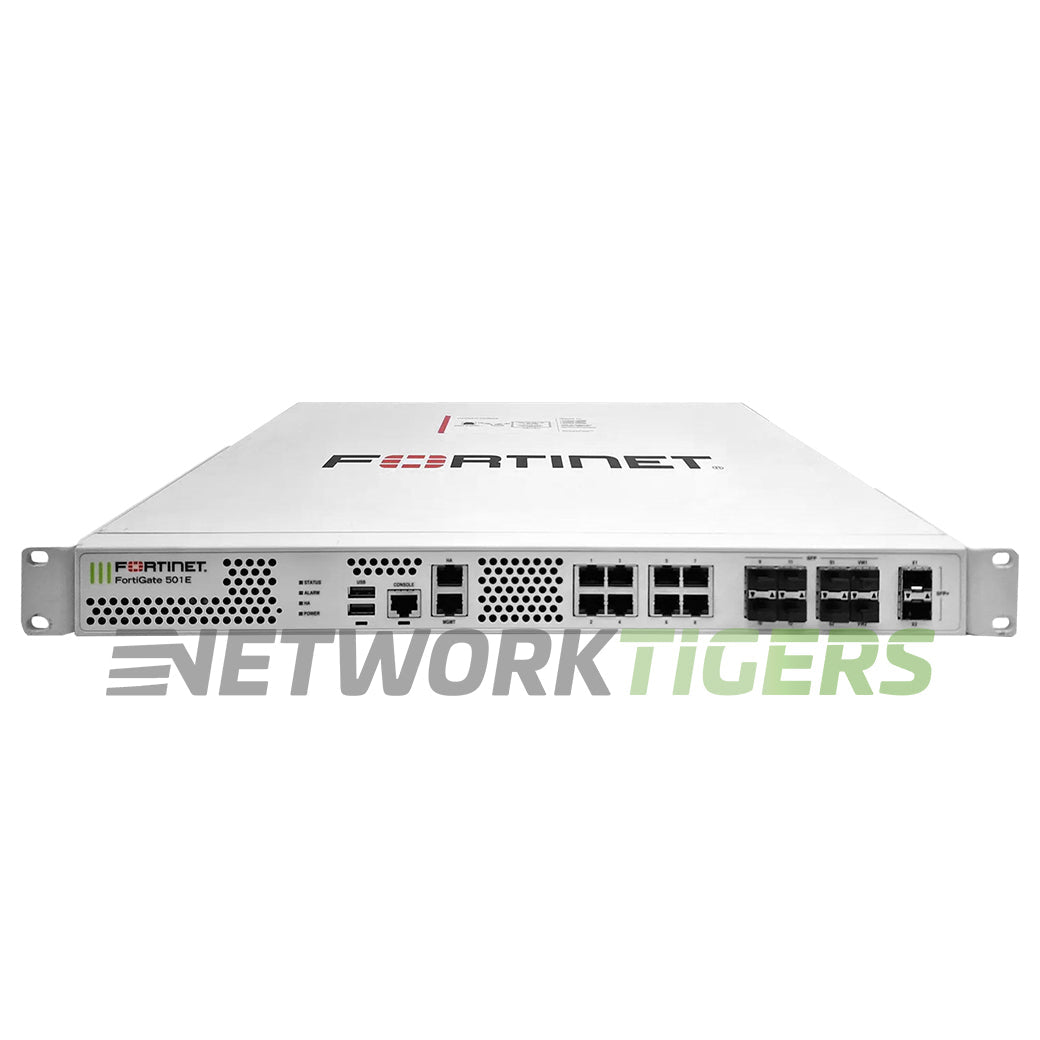 Fortinet FG-501E FortiGate 500E Series 36 Gbps Local Management Only Firewall