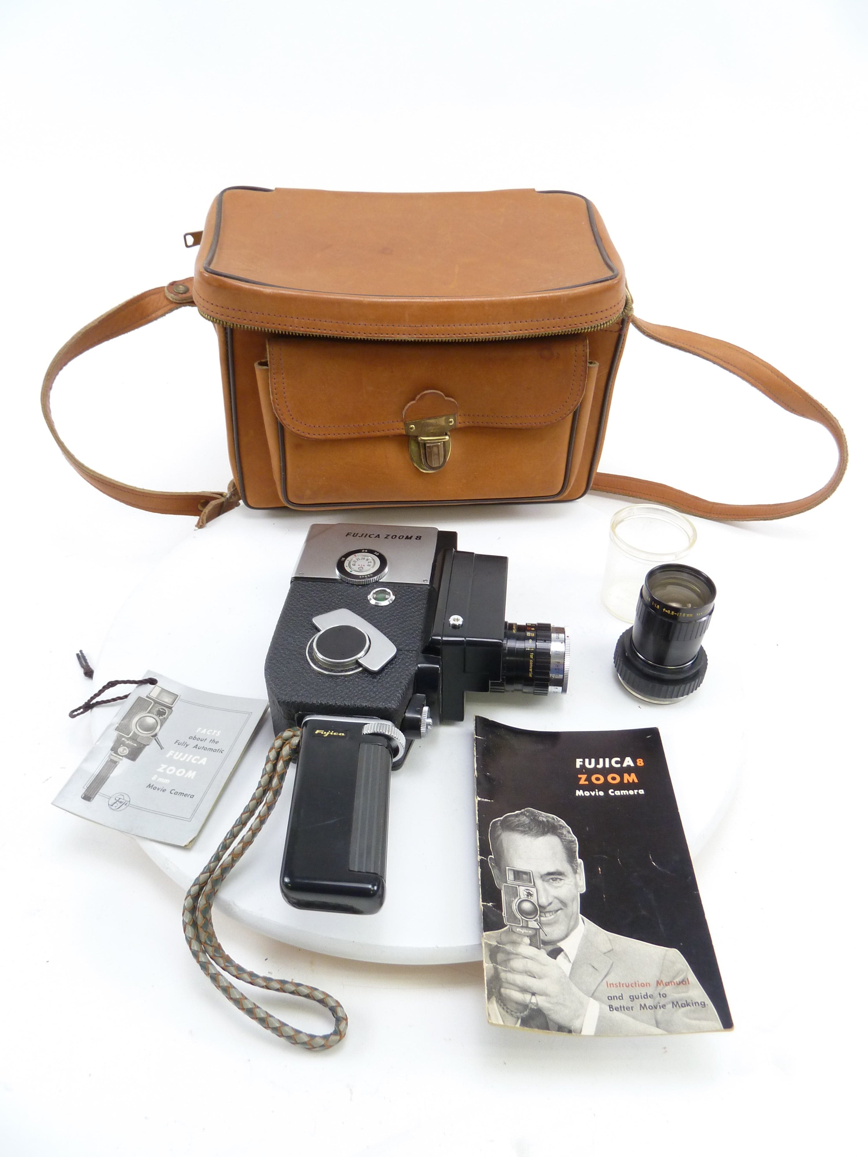 Fuji Zoom 8 Regular 8mm Movie Camera Kit AS-IS