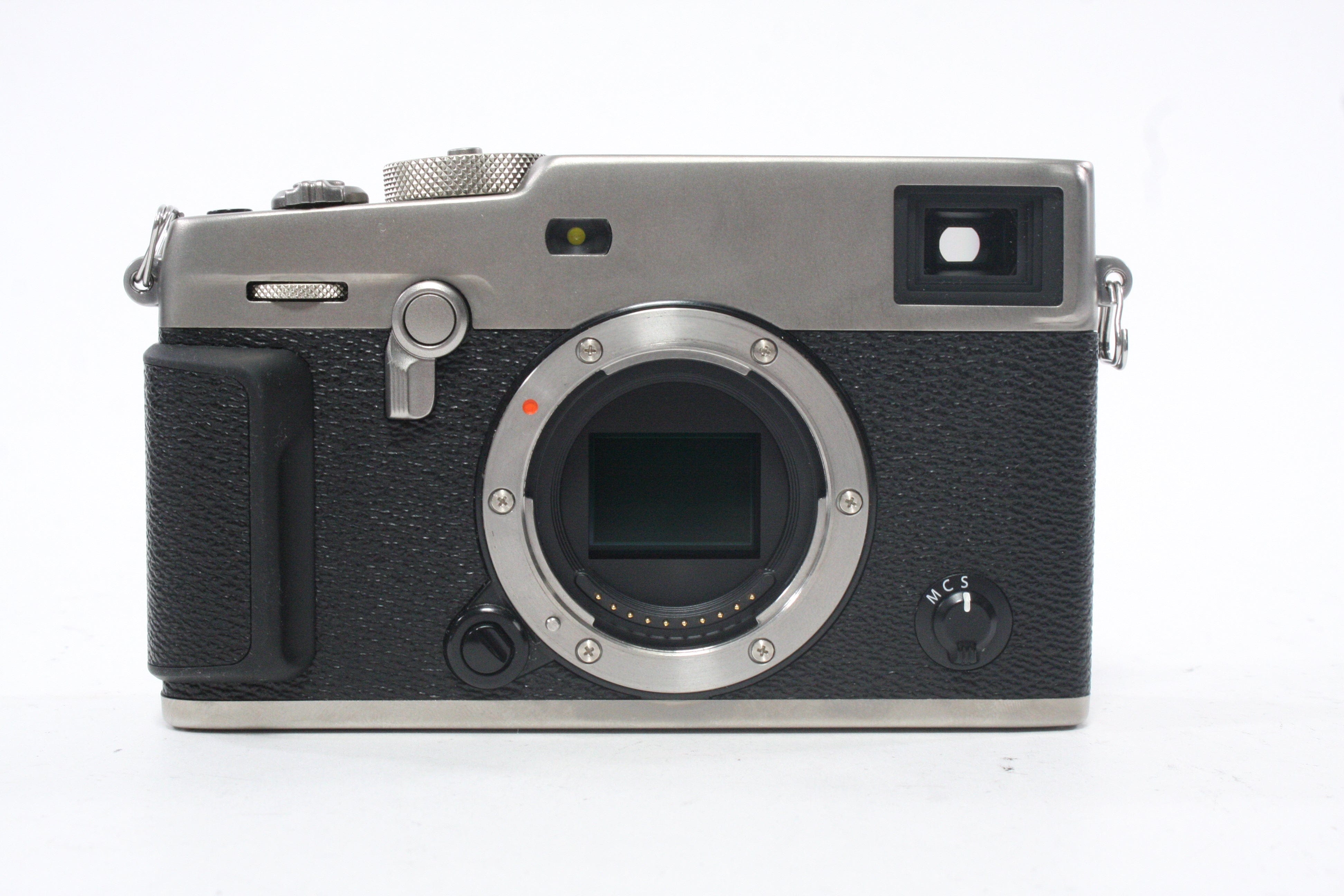 Fujifilm X-Pro3 Mirrorless Digital Camera with Titanium Grip Extender Shutter Count 1197