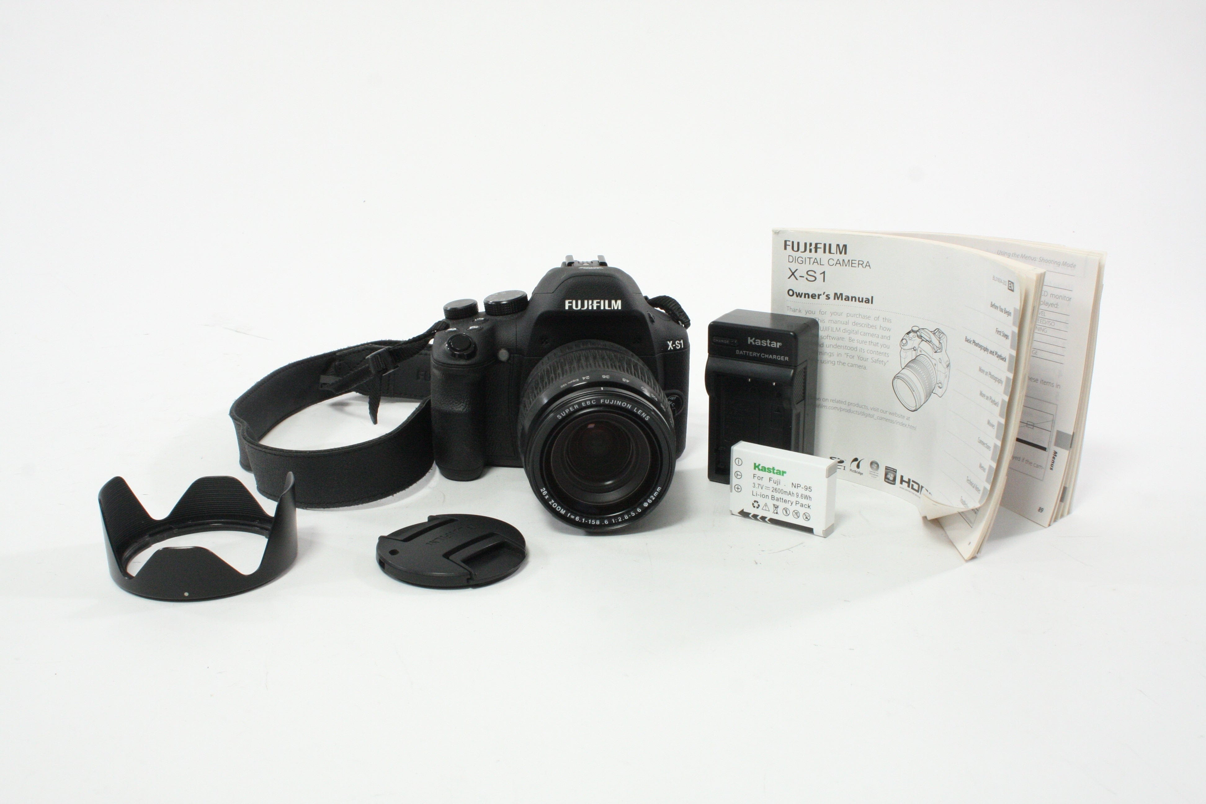 Fujifilm X-S1 Digital Camera with Super EBC 26x Zoom Lens 12.0mp