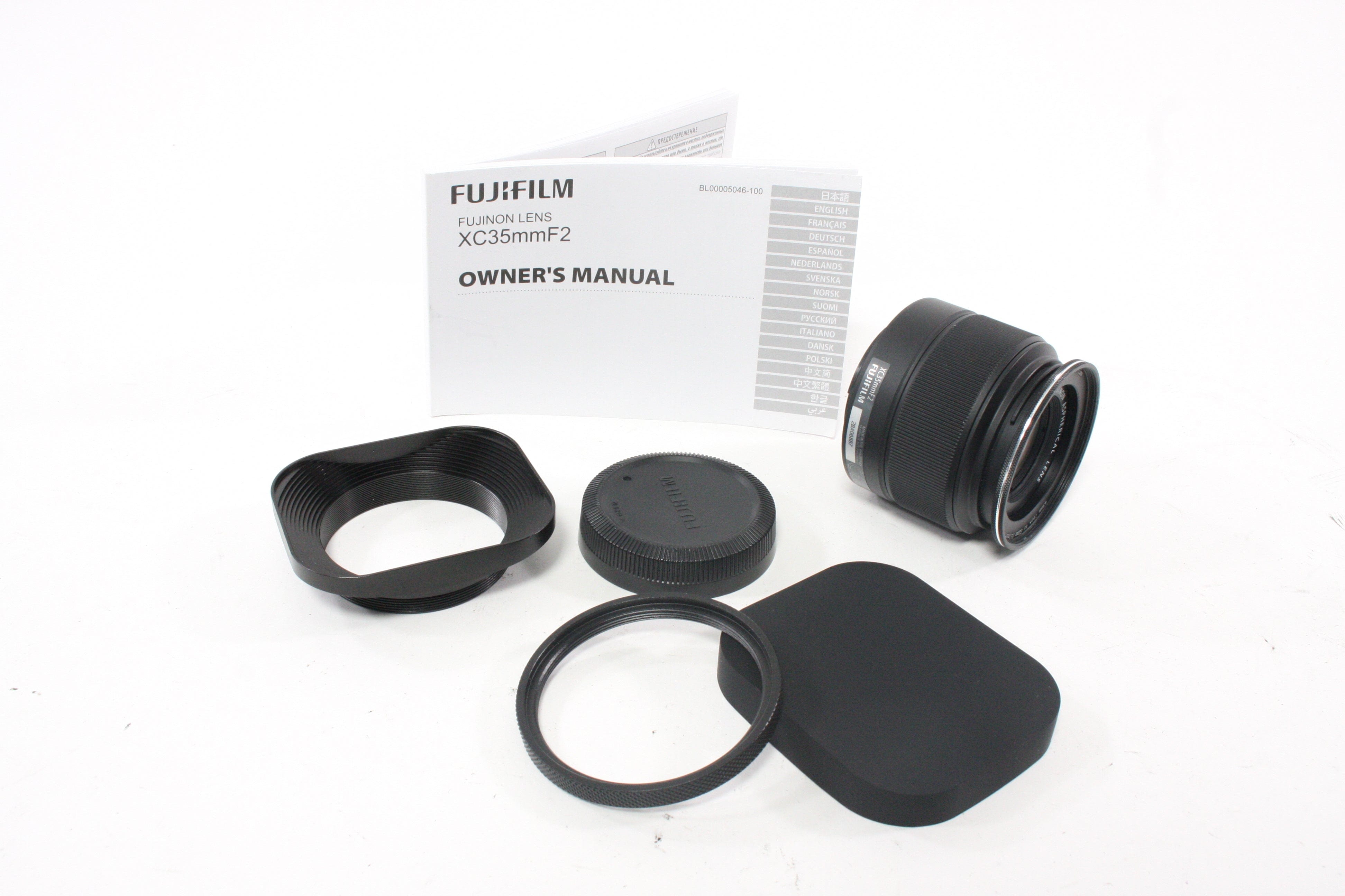 Fujinon 35mm f/2 XC Lens for Fujifilm X Mount