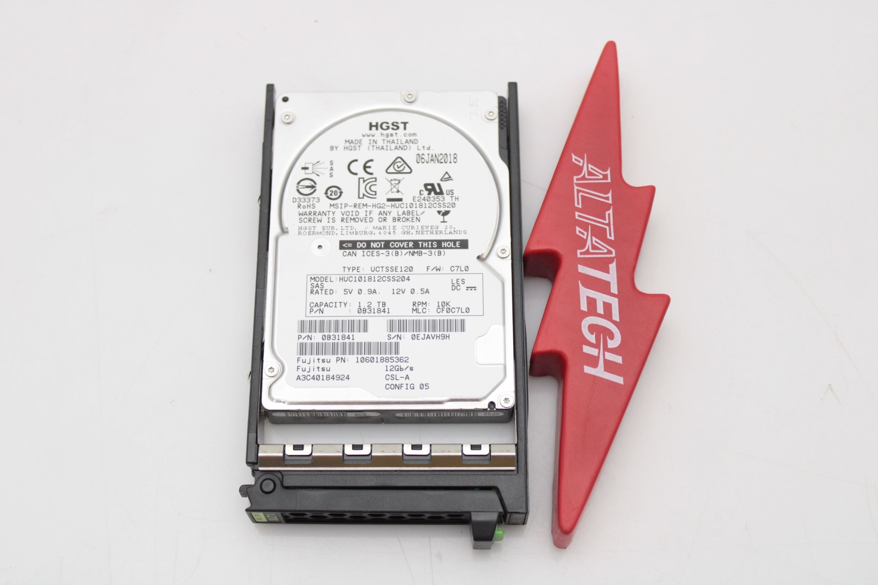 Fujitsu S26361-F5550-L112 1.2TB 10K SAS 2.5 12G HDD