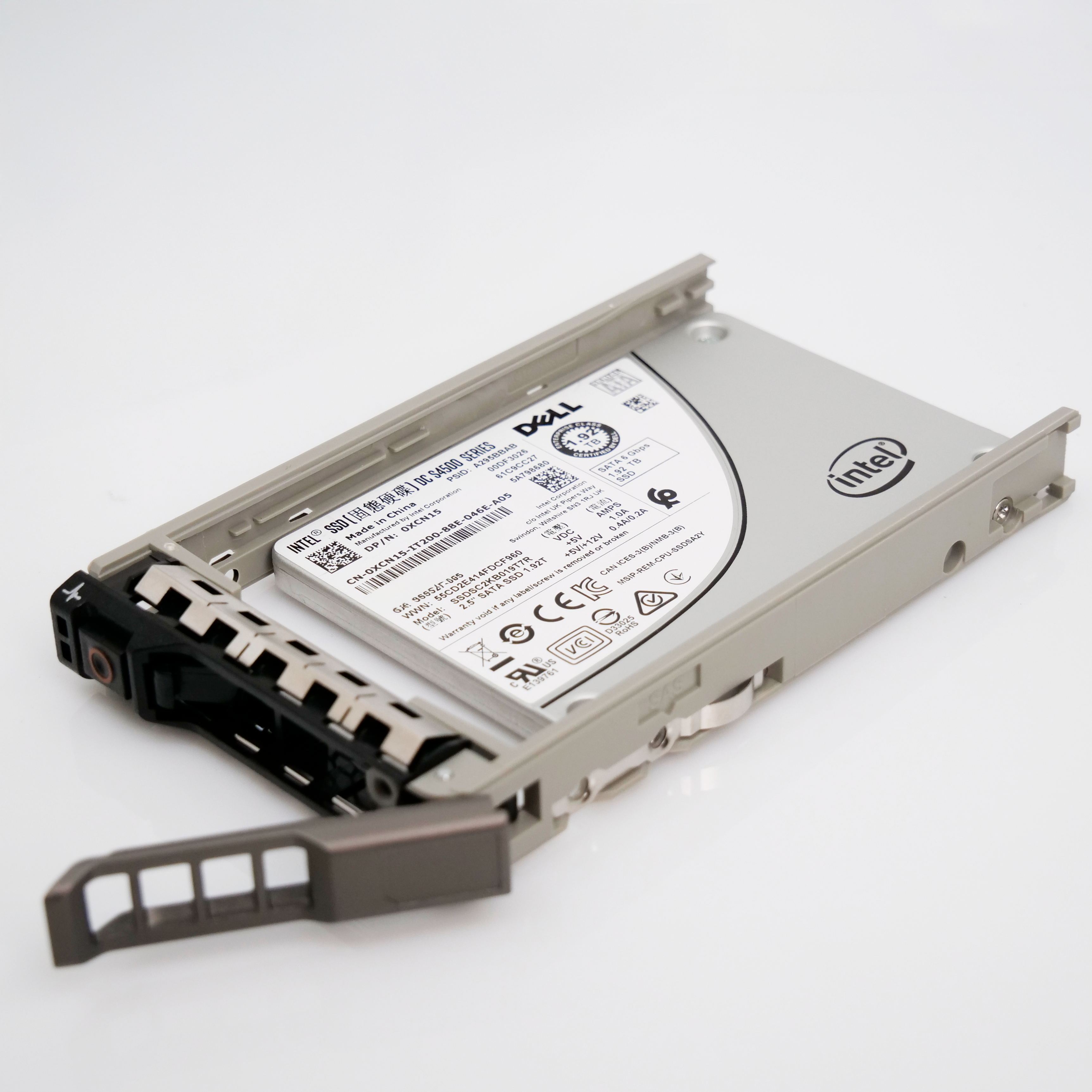 Dell G13 0XCN15 1.92TB 1.76 DWPD SATA 6Gb/s 3D TLC 2.5in Recertified Solid State Drive