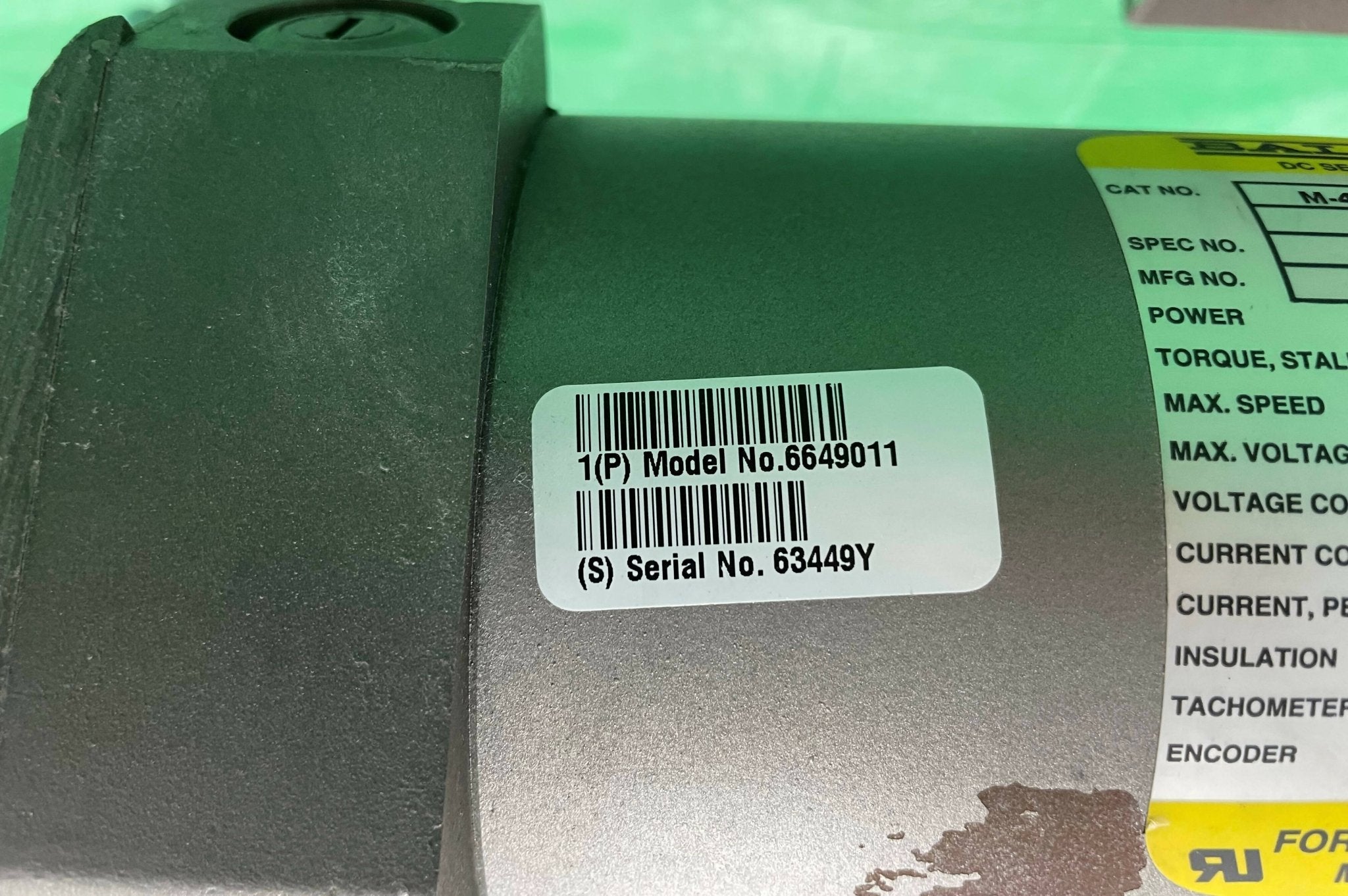 Gantry Motor Longitudinal (6649011/M-4525-X) SIEMENS