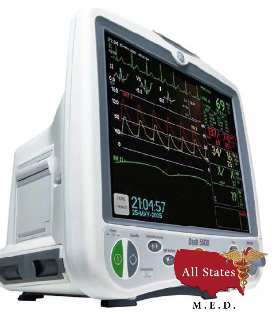 GE Dash 5000 Patient Monitor WITH CO2