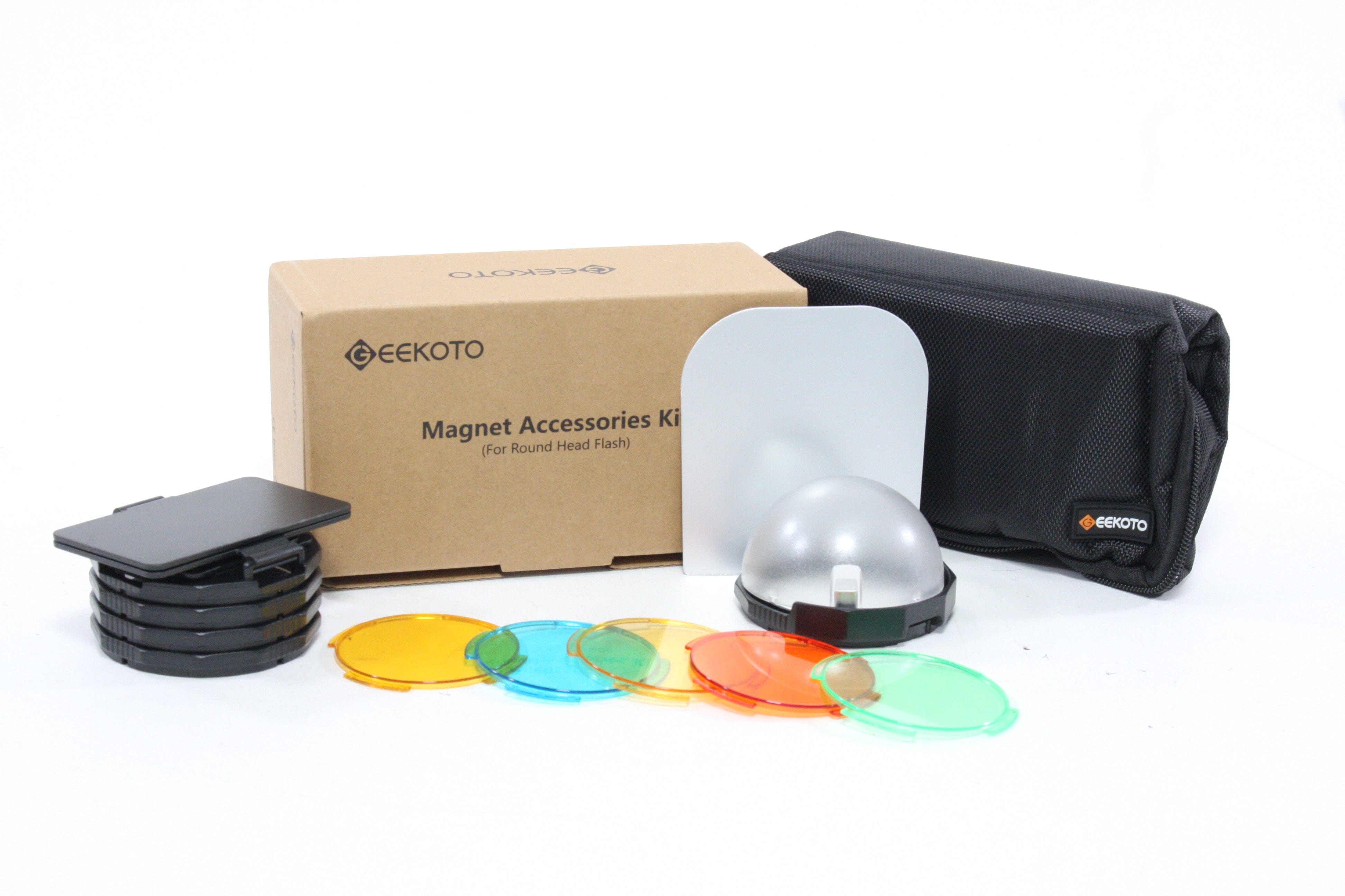 Geekoto GT250 Off Camera Flash with Magnifier and Bowen Adapter NEW DEALER DEMO