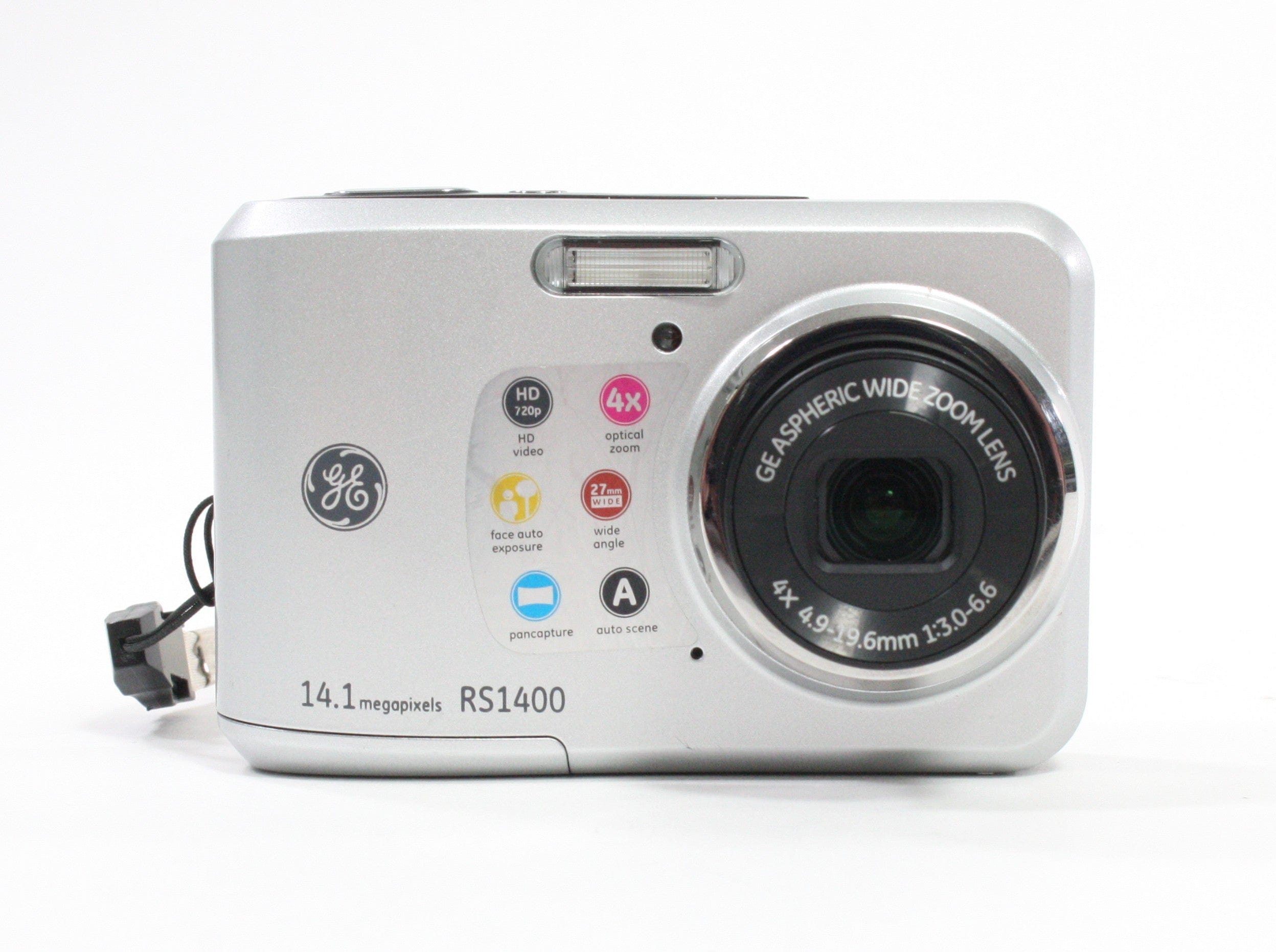 General Electric RS1400 Digital Camera 4x Zoom 14.1mp