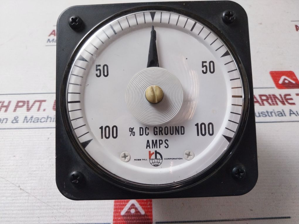 General Electric Db40 Dc Ammeter 1-0-1 Ma