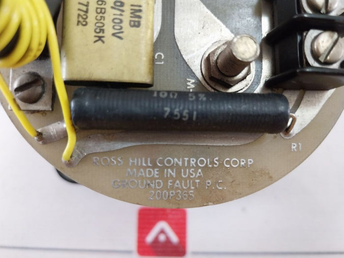 General Electric DB40 DC Ammeter, 1mA, 0-100% AC Ground Amps